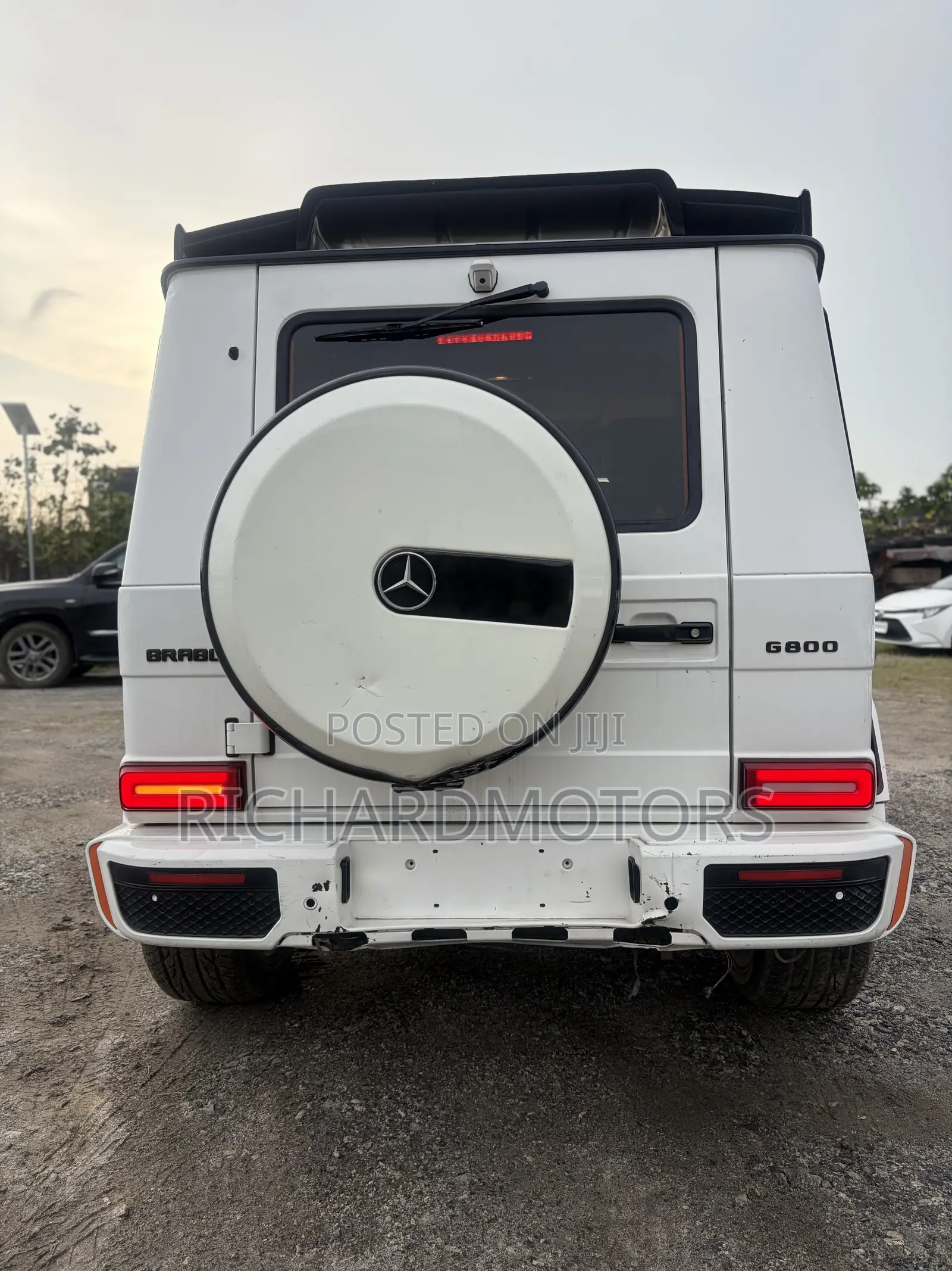 Mercedes-Benz Brabus G 800 2017 White