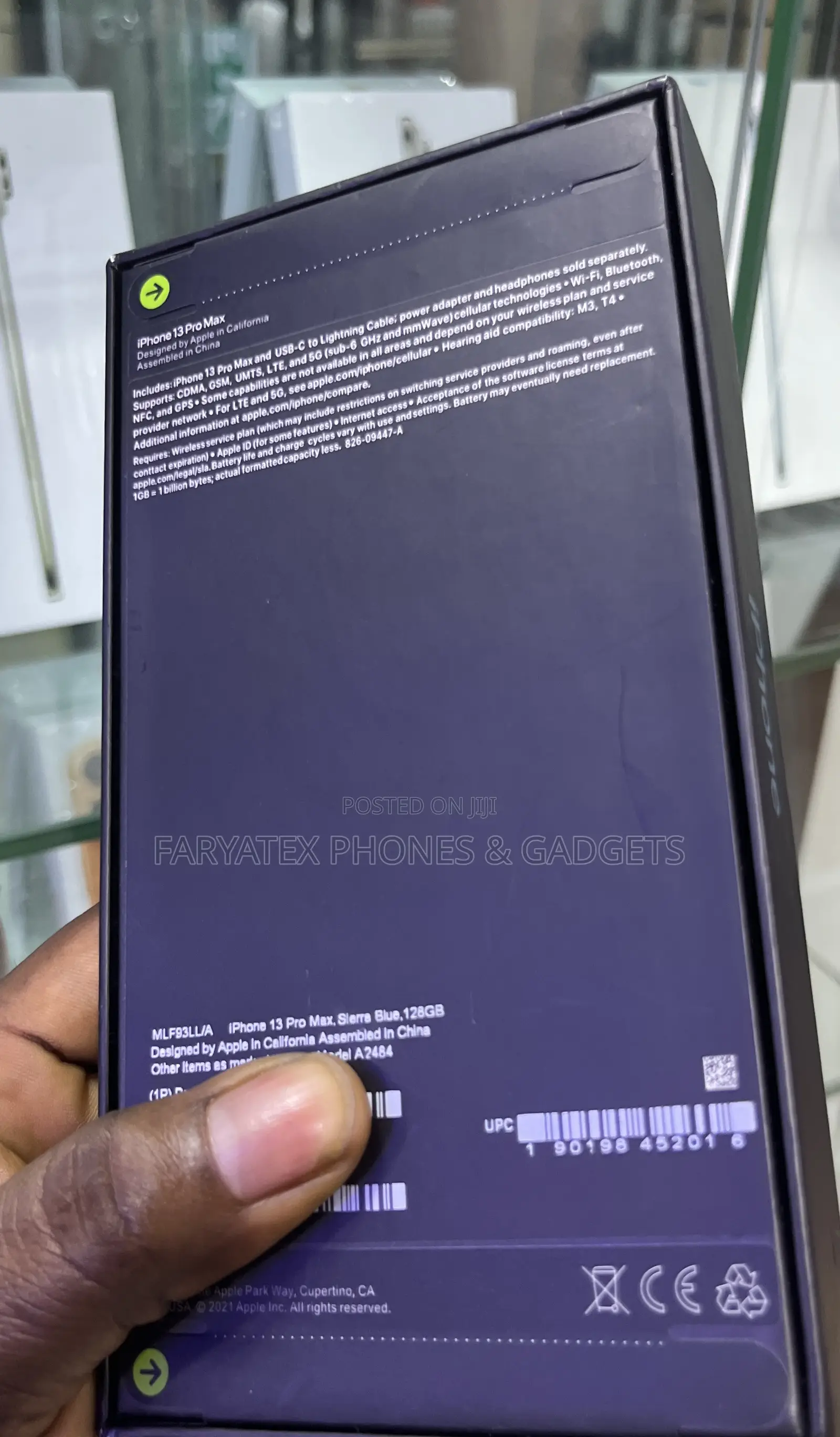 New Apple iPhone 13 Pro Max 128 GB Blue