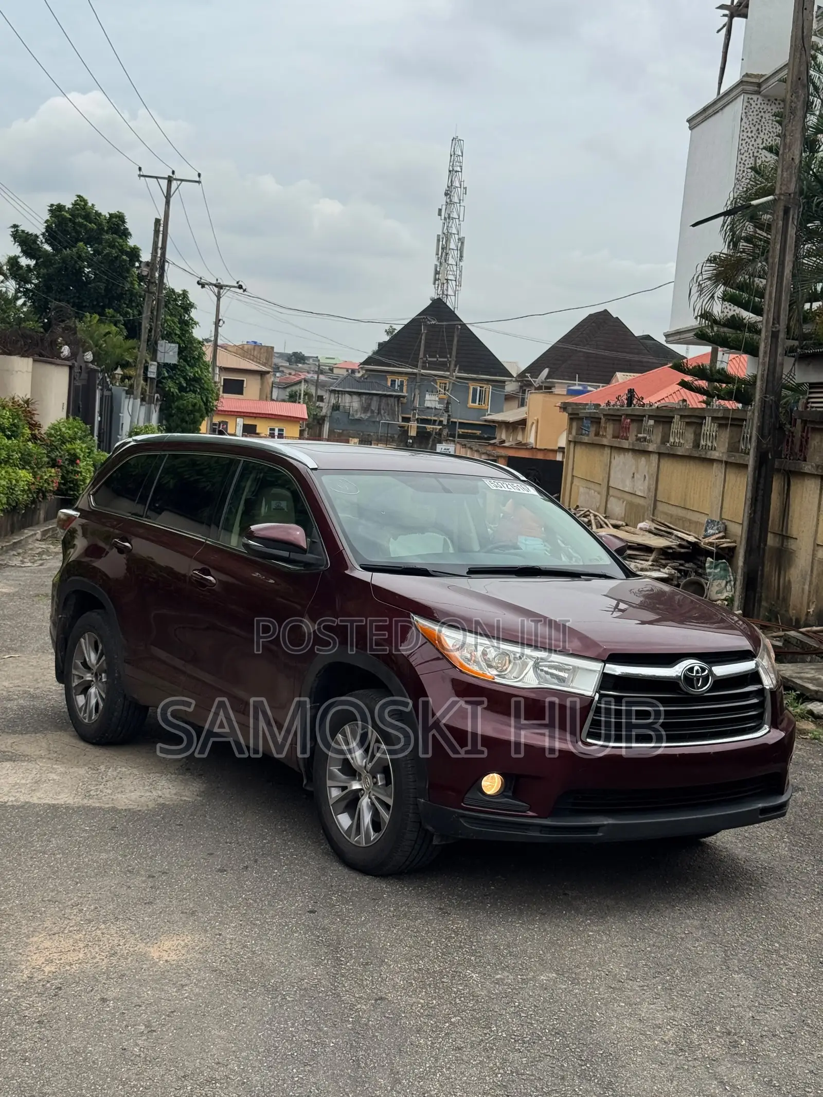 Toyota Highlander 2015 Red