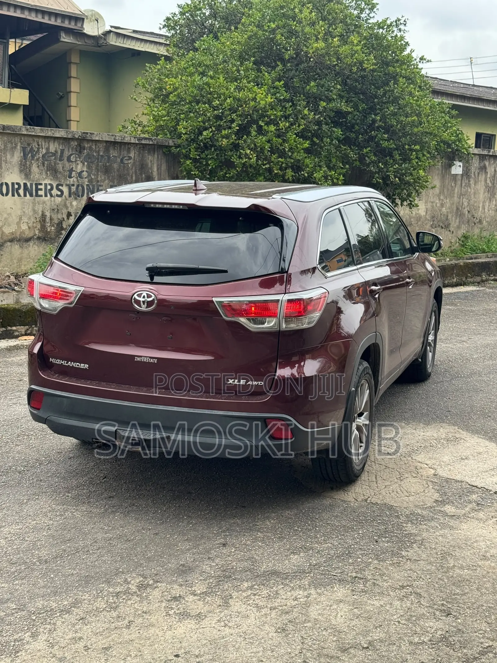 Toyota Highlander 2015 Red