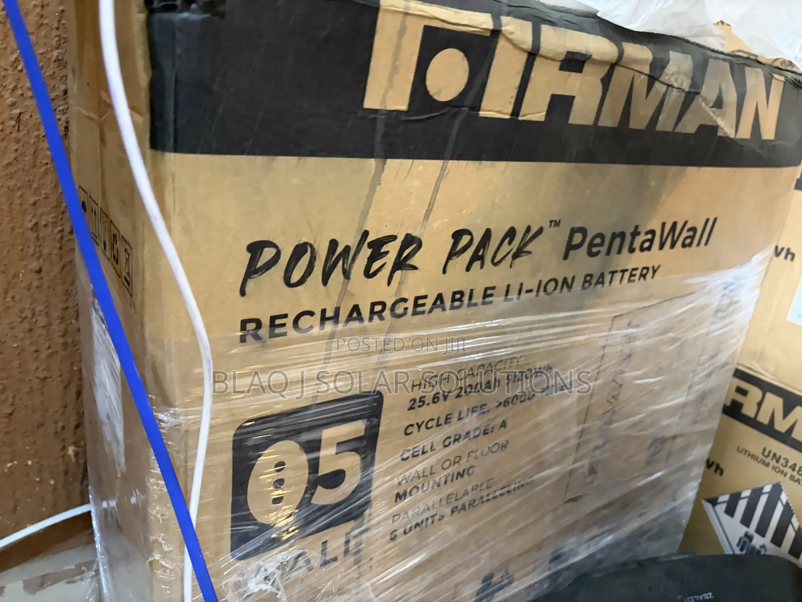 Firman 5Kwh Lithium Ion Battery 24v