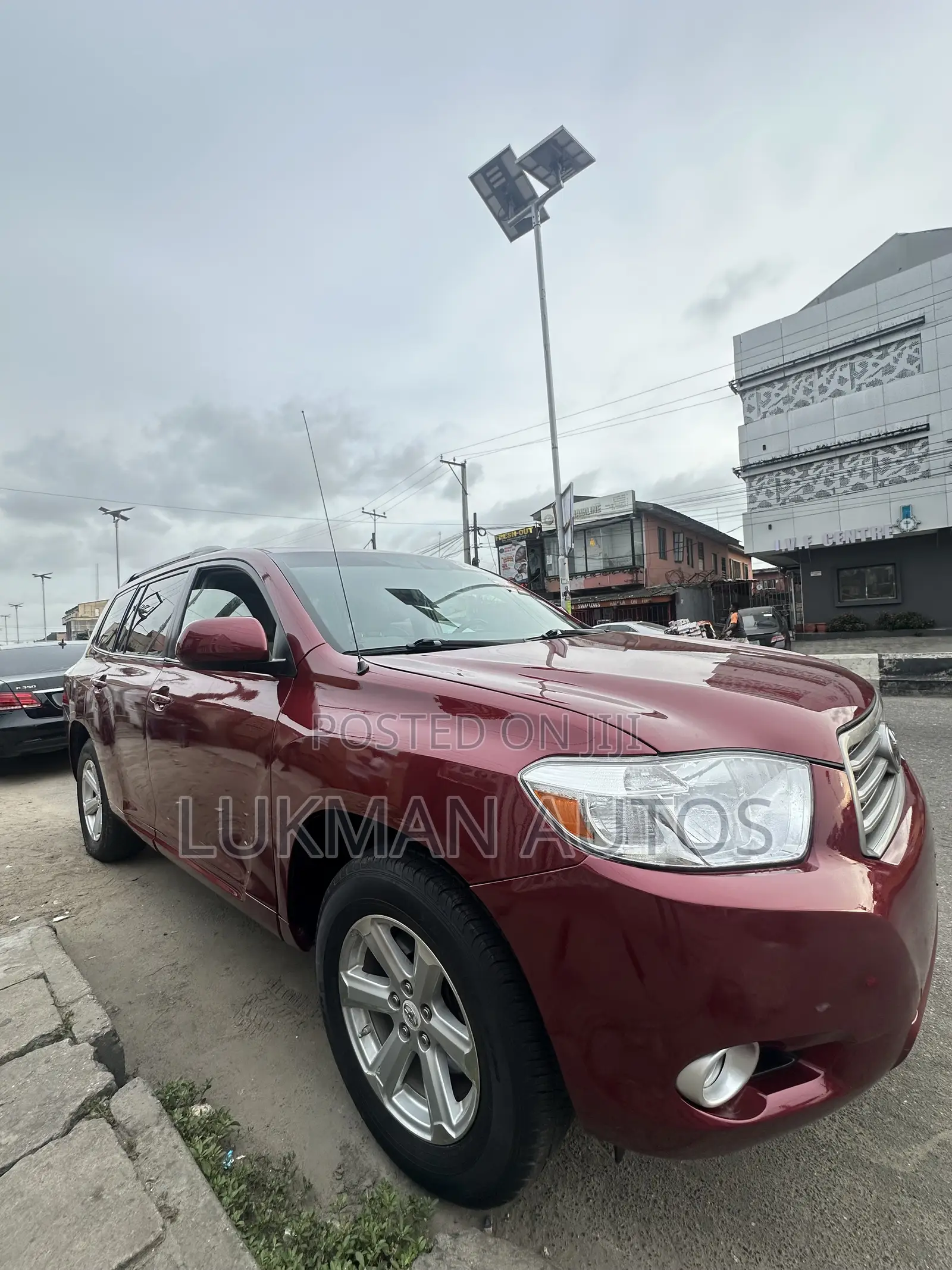 Toyota Highlander Sport 2009 Red