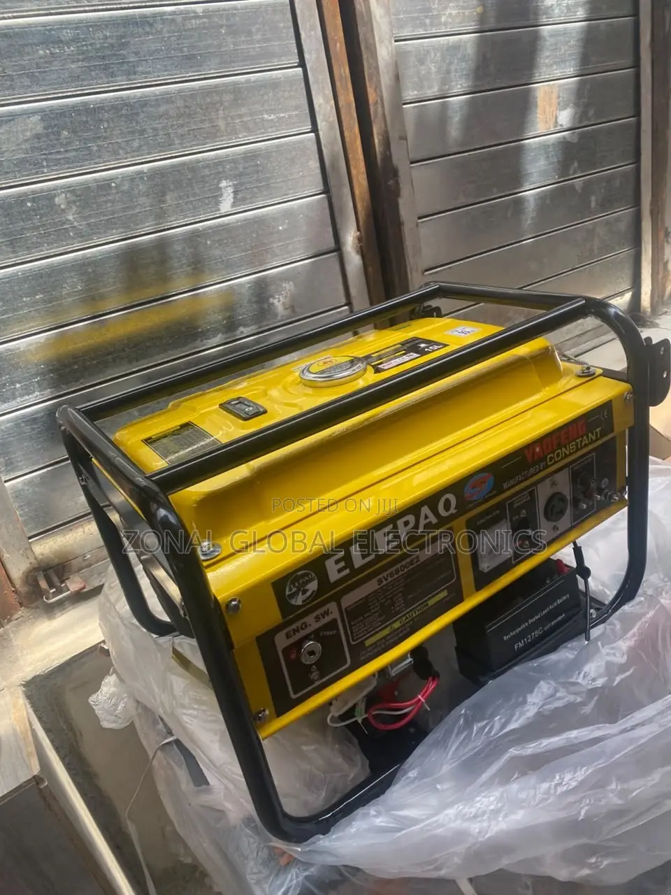 4.5kva Elepaq Constant Generator Key Start