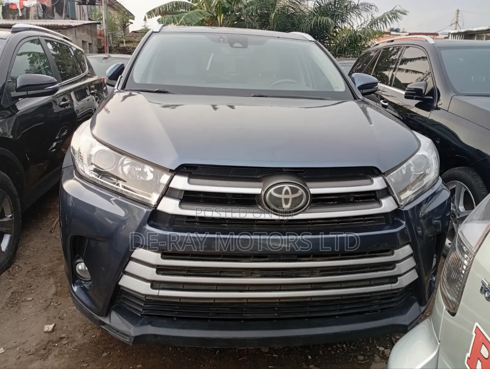 Toyota Highlander Limited Platinum 2019 Blue