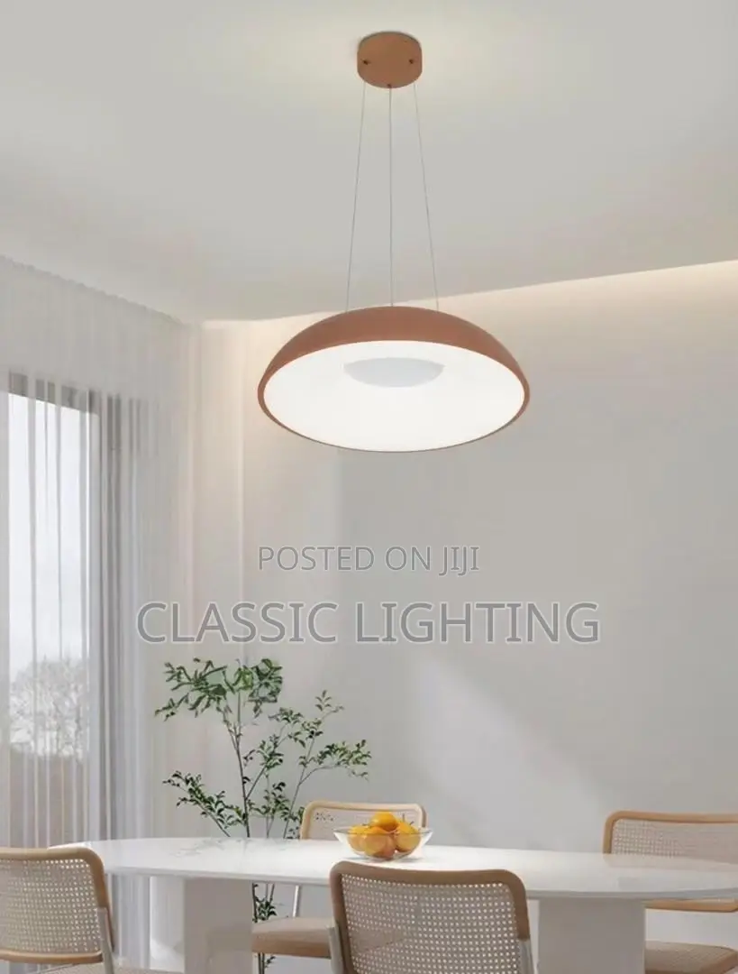 Round Pendant Lamp Flying Saucer Pendant Lamp for Dining Room Bar