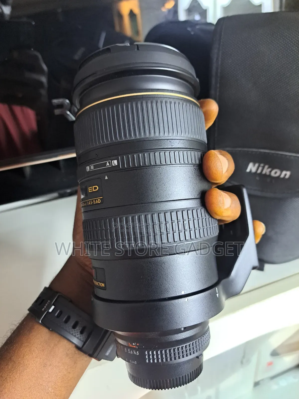 Nikon AF VR 80-400mm F/4.5-5.6d ED Telephoto Zoom Len