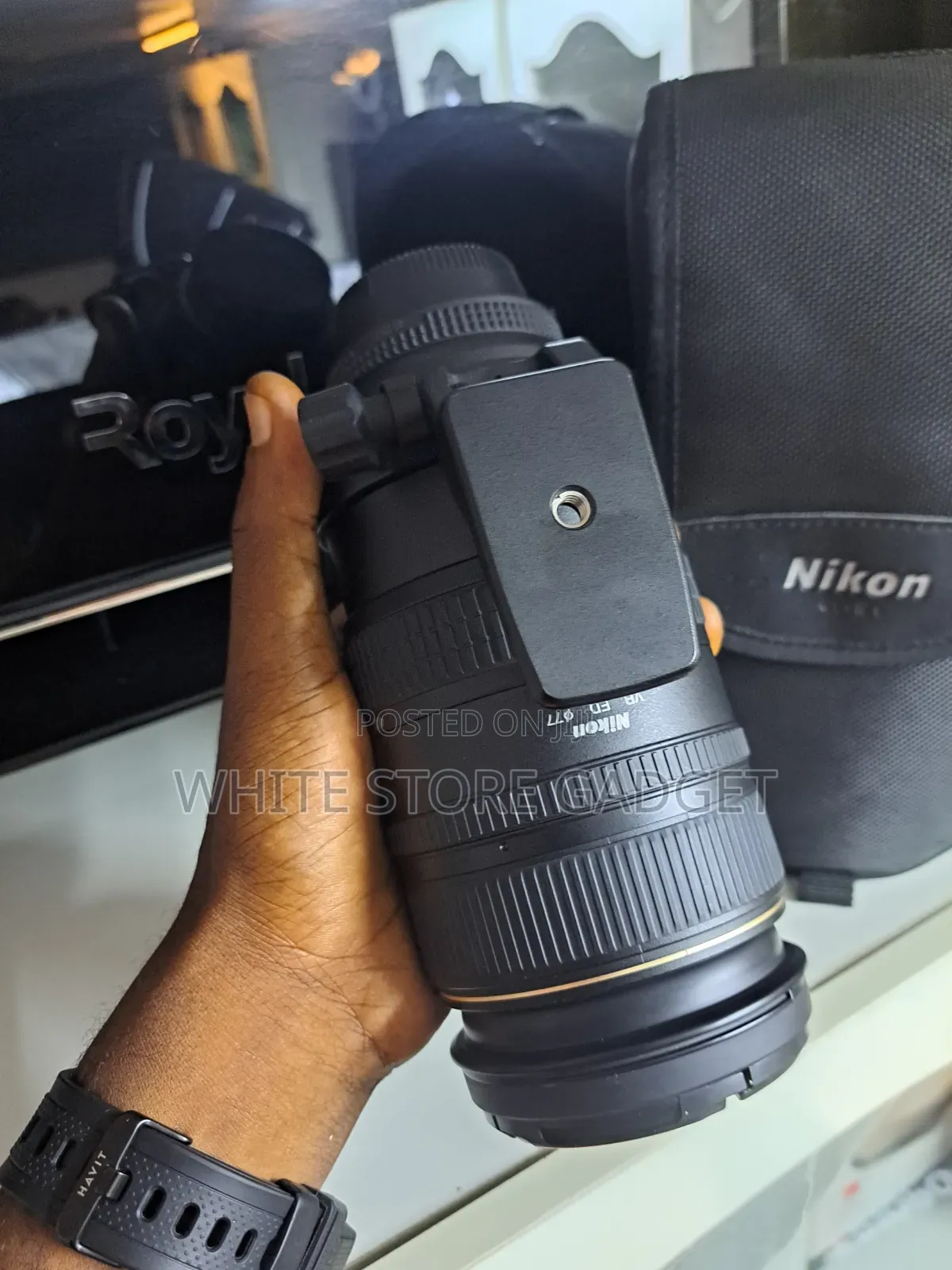 Nikon AF VR 80-400mm F/4.5-5.6d ED Telephoto Zoom Len