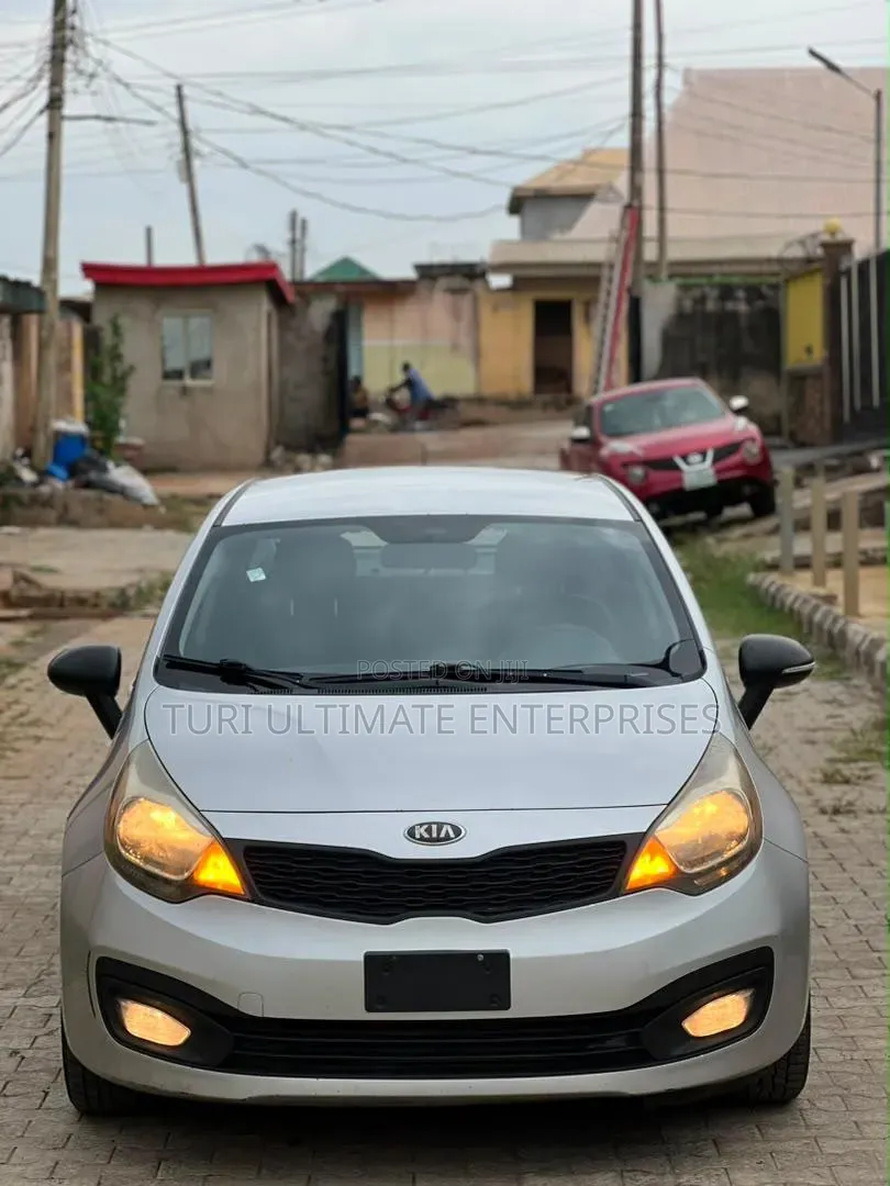 Kia Rio 2013 Silver