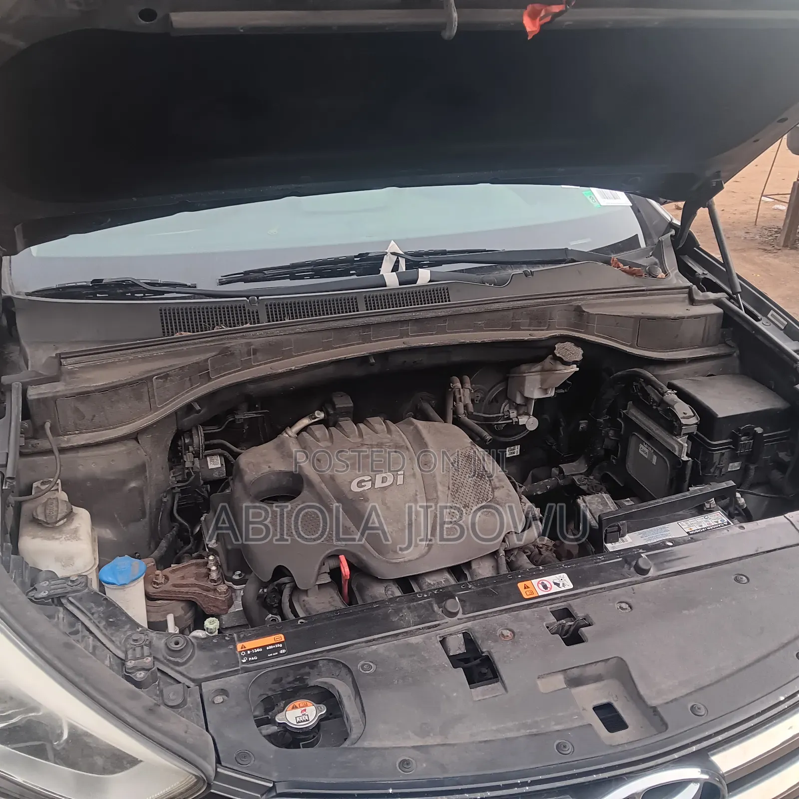 Hyundai Santa Fe 2014 Brown