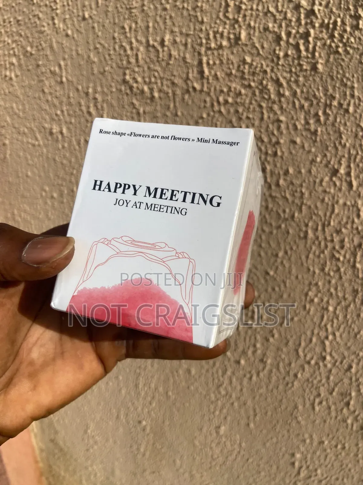 Happy Time Rose Toy Reorder | 5-Speed Mini Massager | Lagos Delivery