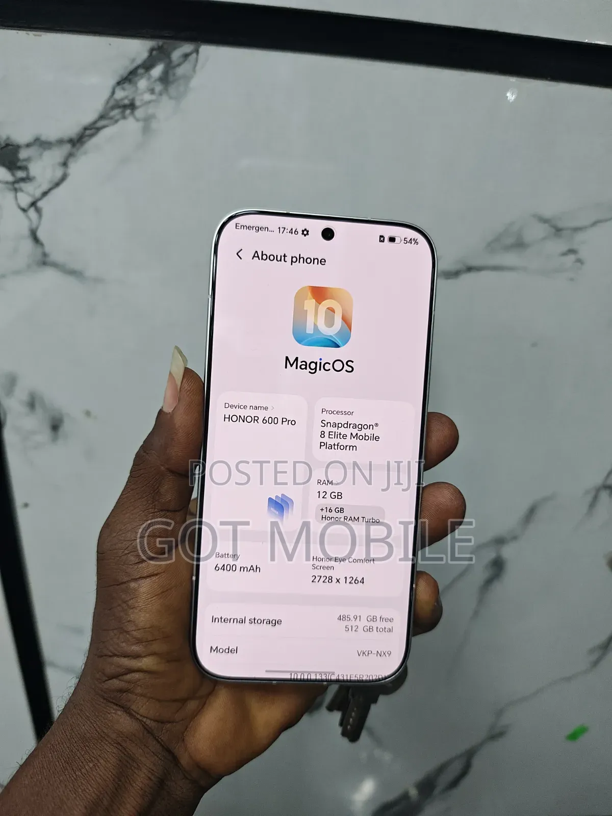Honor 600 Pro 512 GB Gold