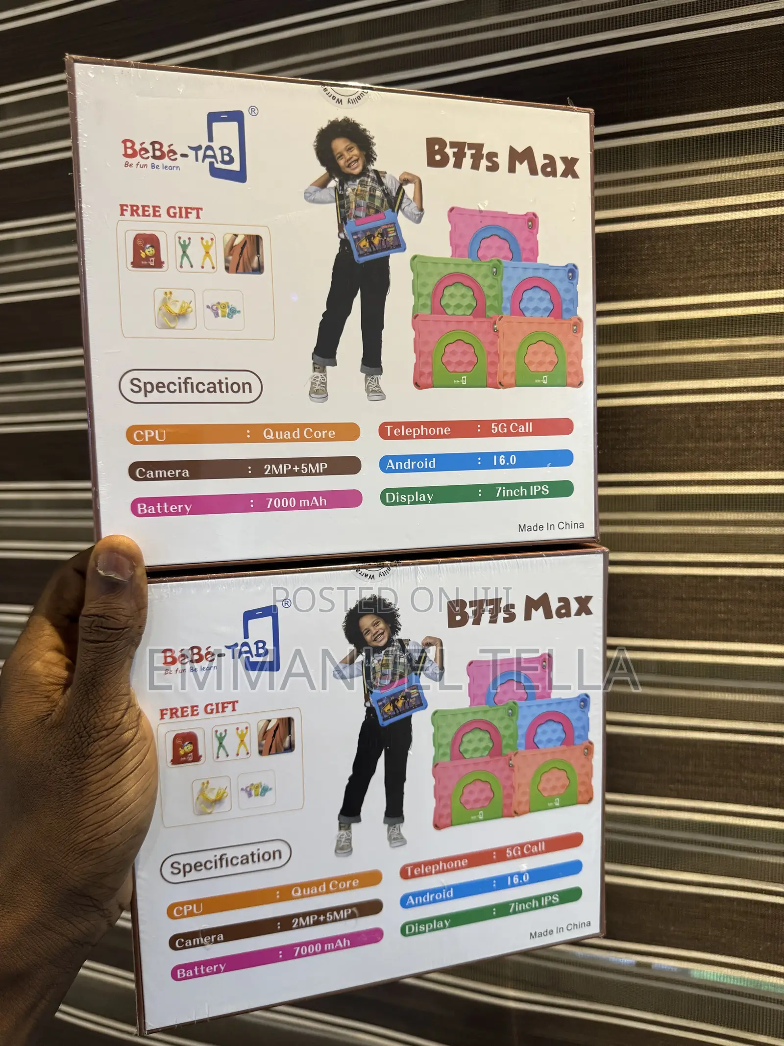 New Bebe B77s Max 256 GB