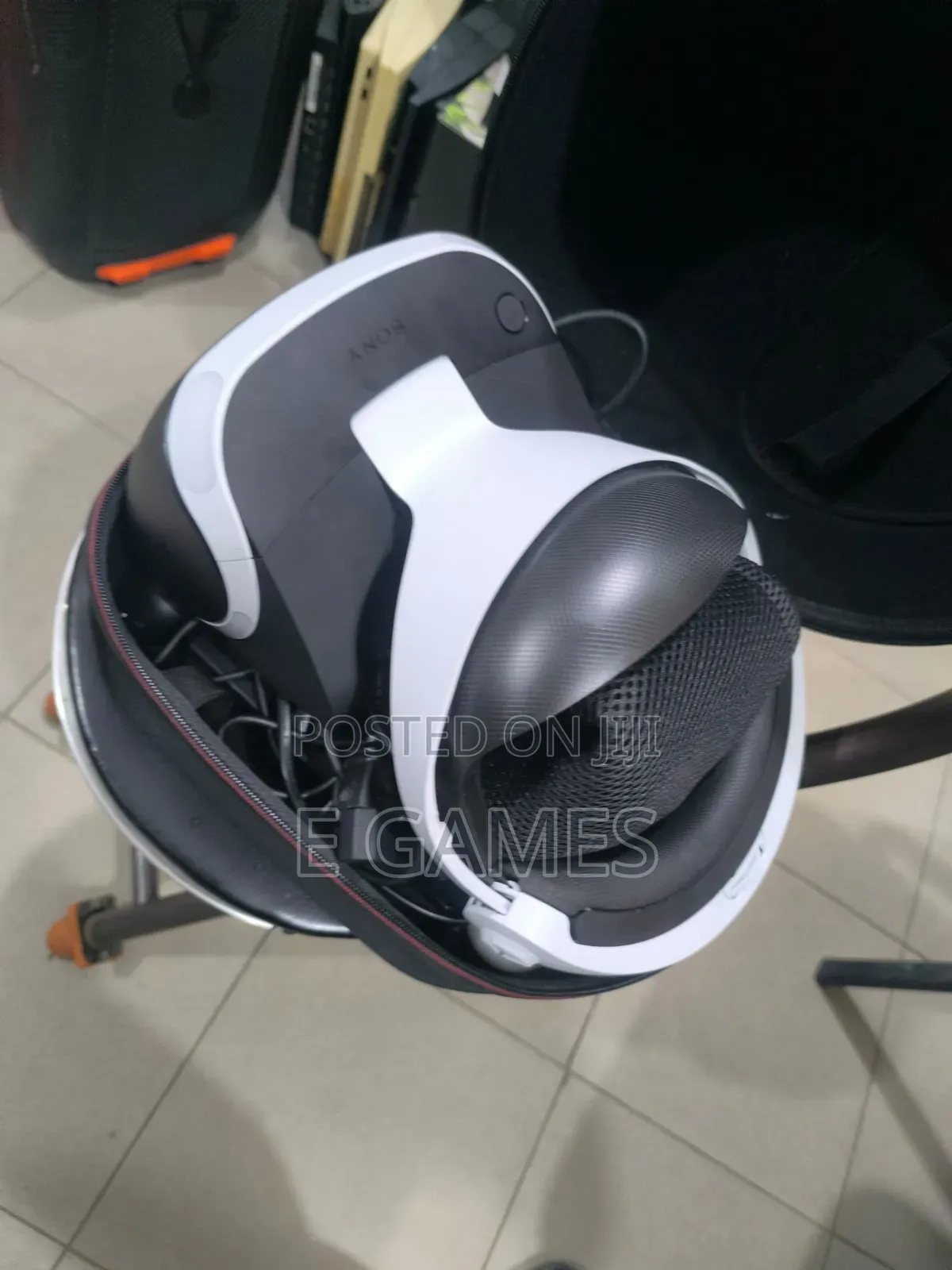 Playstation VR Headset and Joystick