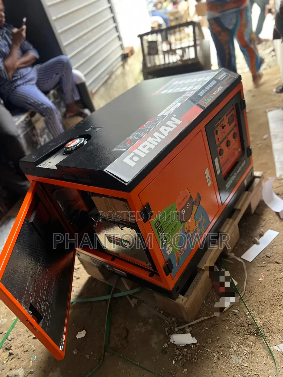 Firman SPS12000SE 10kva Petrol Soundproof Generator >100% Copper Coil<