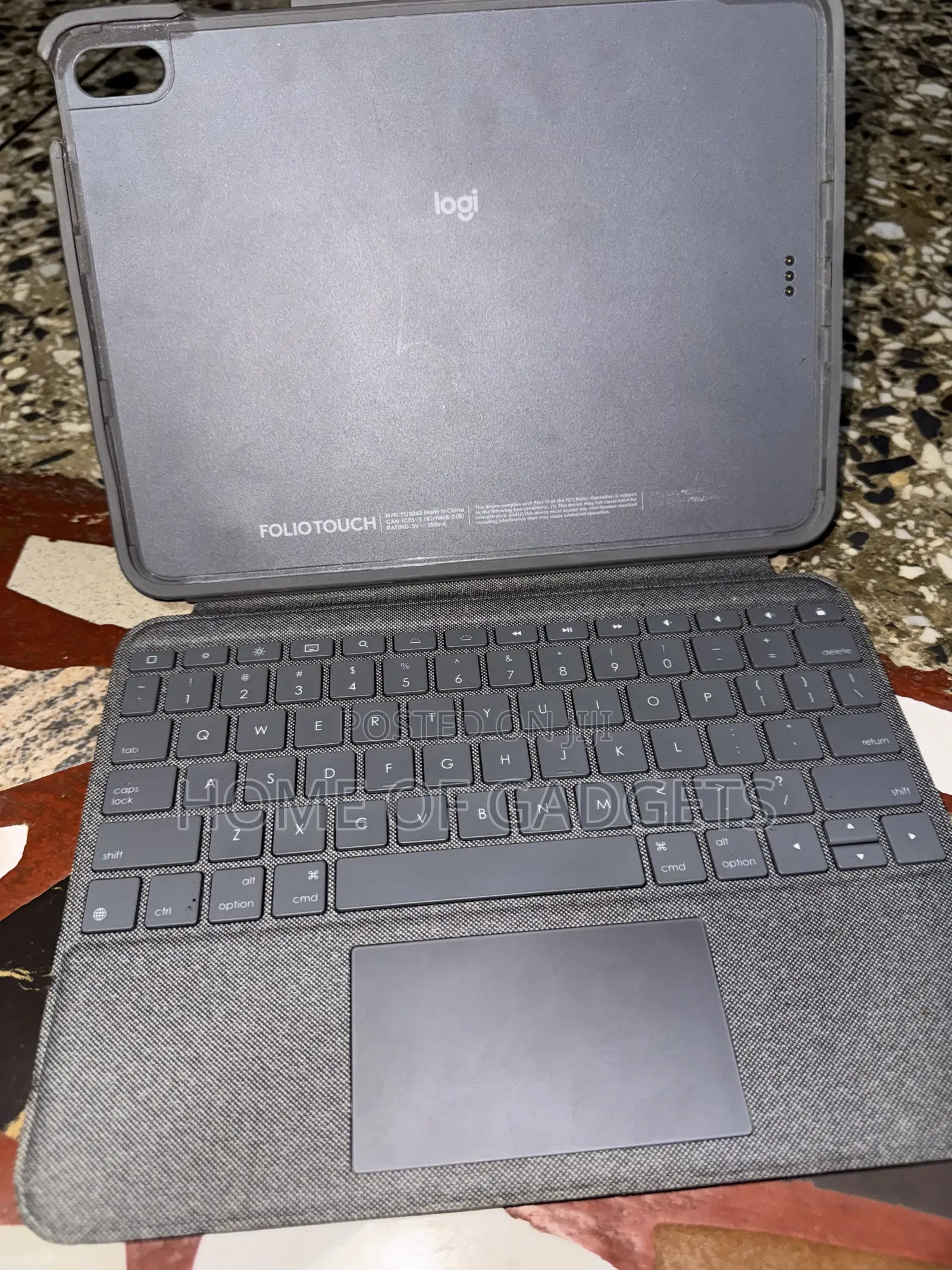 Logitech Folio Touch Keyboard Case With Trackpad – YU0043