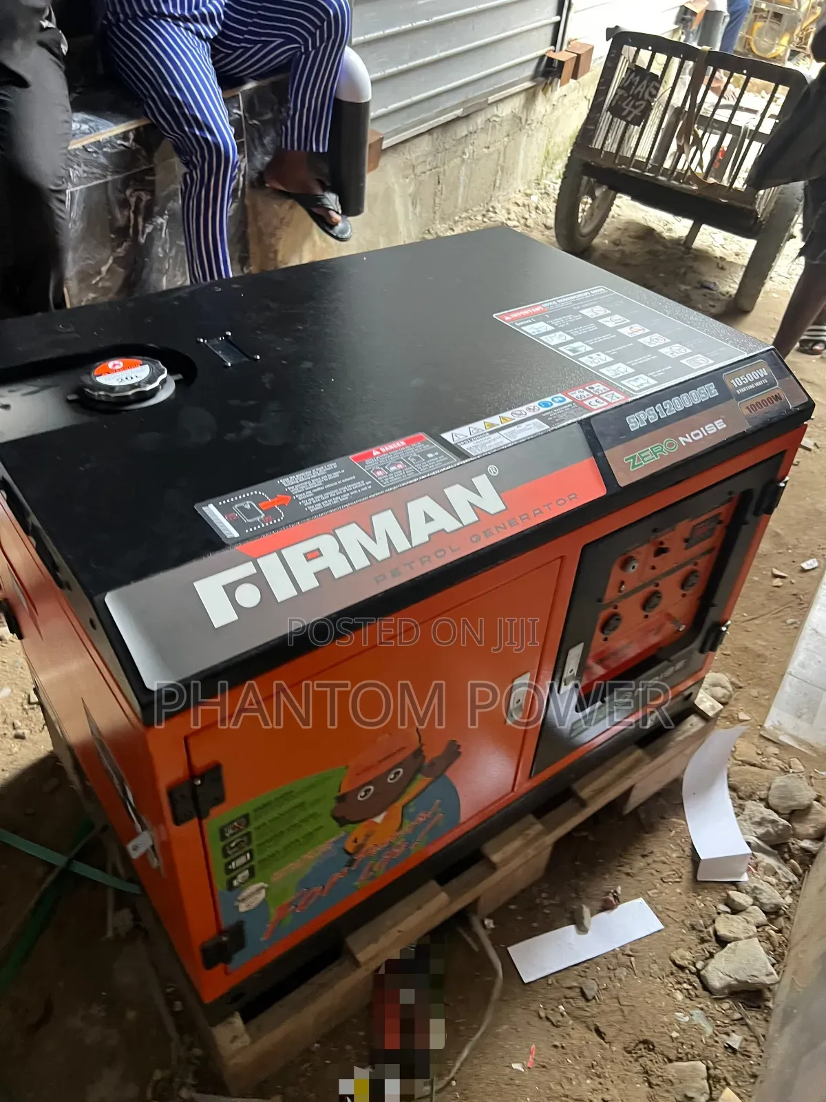 Model SPS12000SE Firman 10kva Petrol Soundproof Generator With 3 Doors