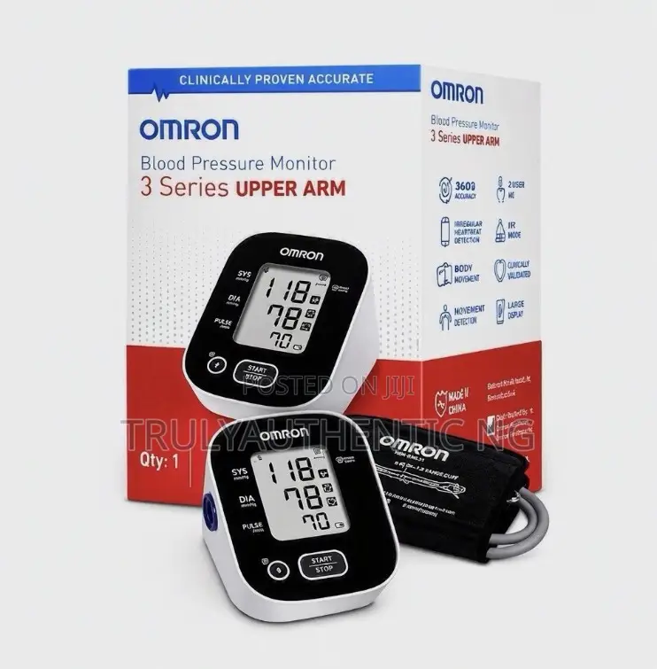 OMRON 3 Series Upper Arm Blood Pressure Monitor (USA)