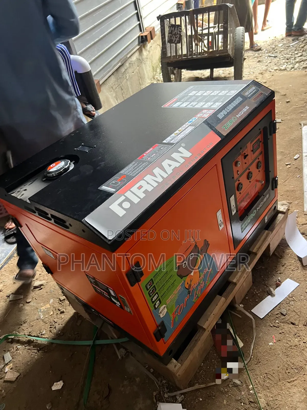 Firman 10kva Copper Petrol Soundproof Generator Set {20 Litres Tank}