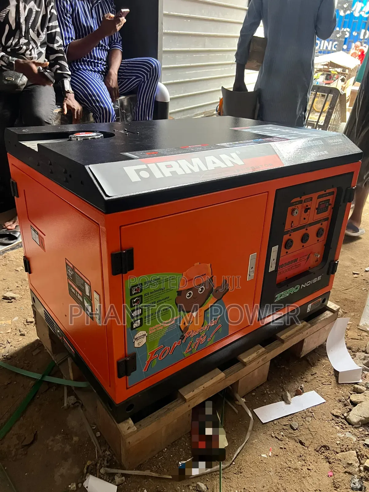 Sps12000se Firman 10kva Key Start Soundproof Petrol Generator in Stock