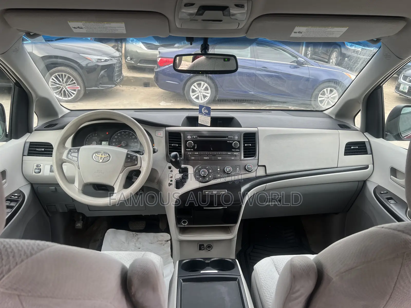 Toyota Sienna LE 7 Passenger 2011 Red