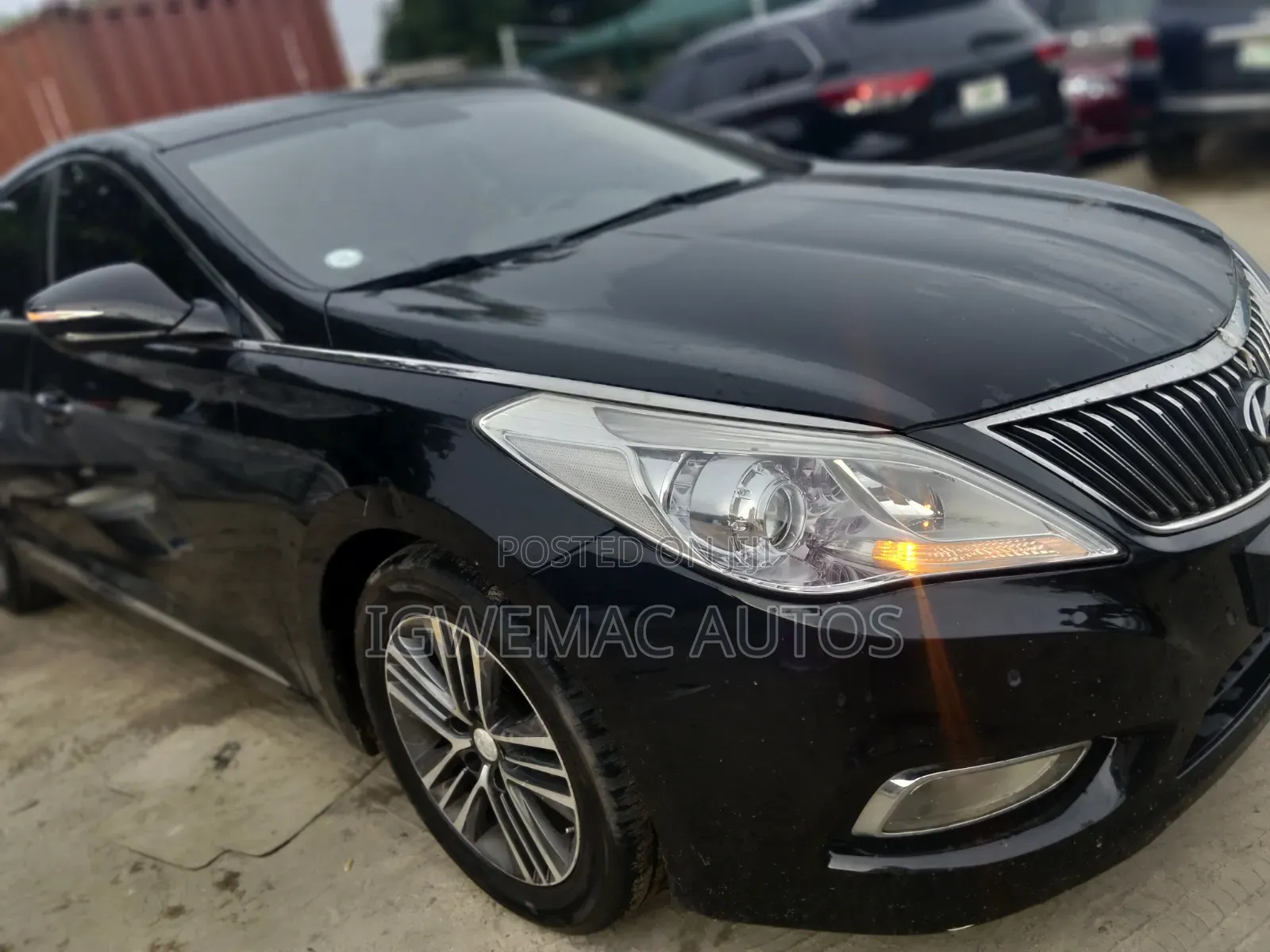 Hyundai Grandeur 2013 Black
