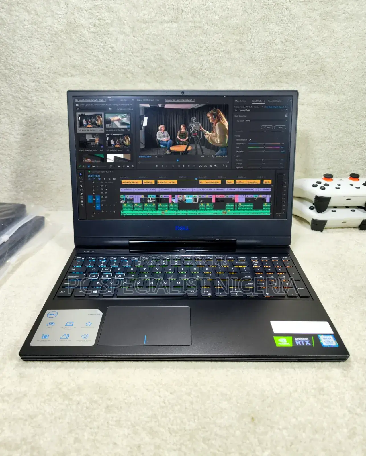Laptop Dell G7 15 7590 16GB Intel Core i7 HDD+SSD 1T