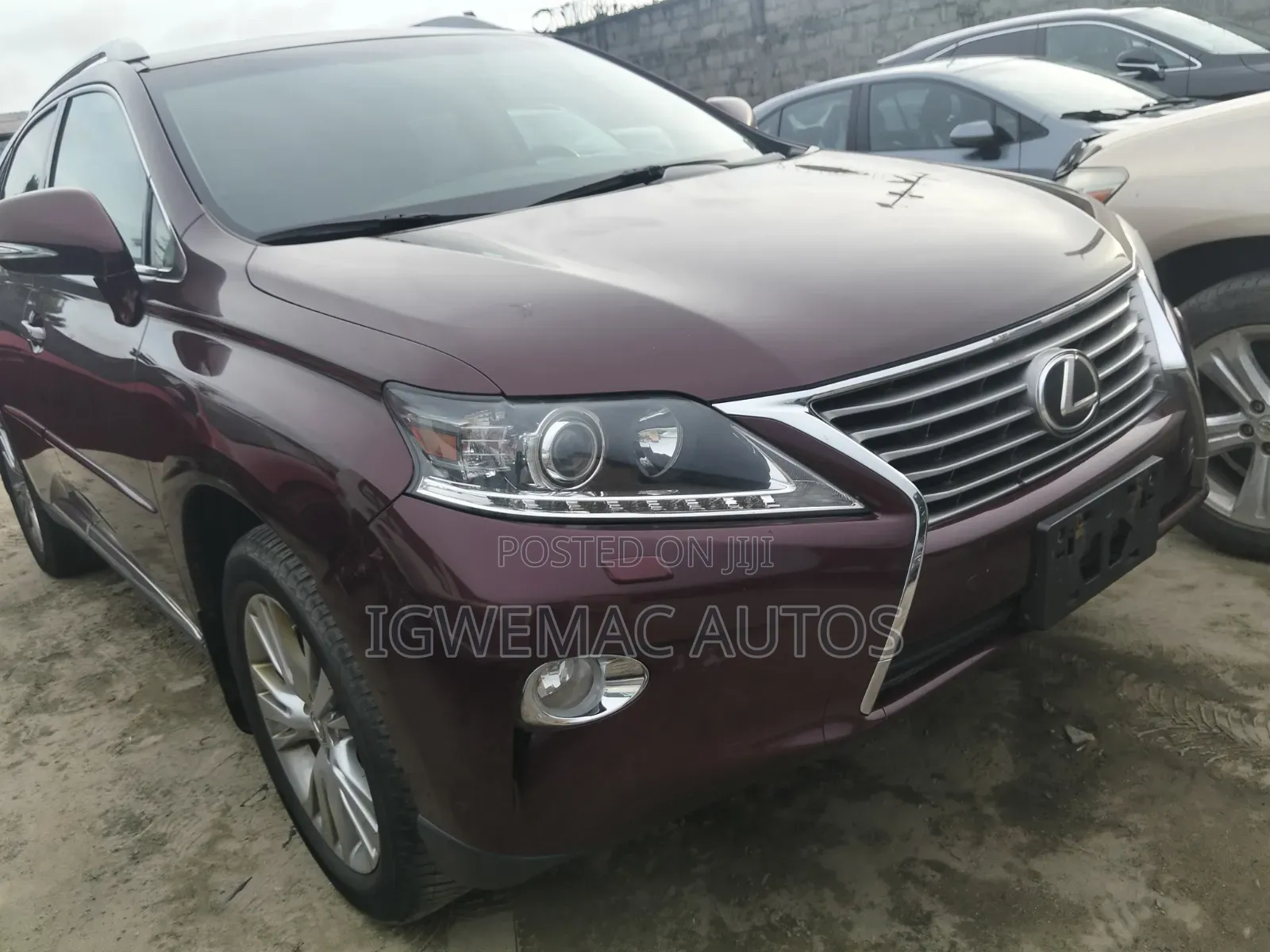 Lexus RX 350 AWD 2014 Maroon