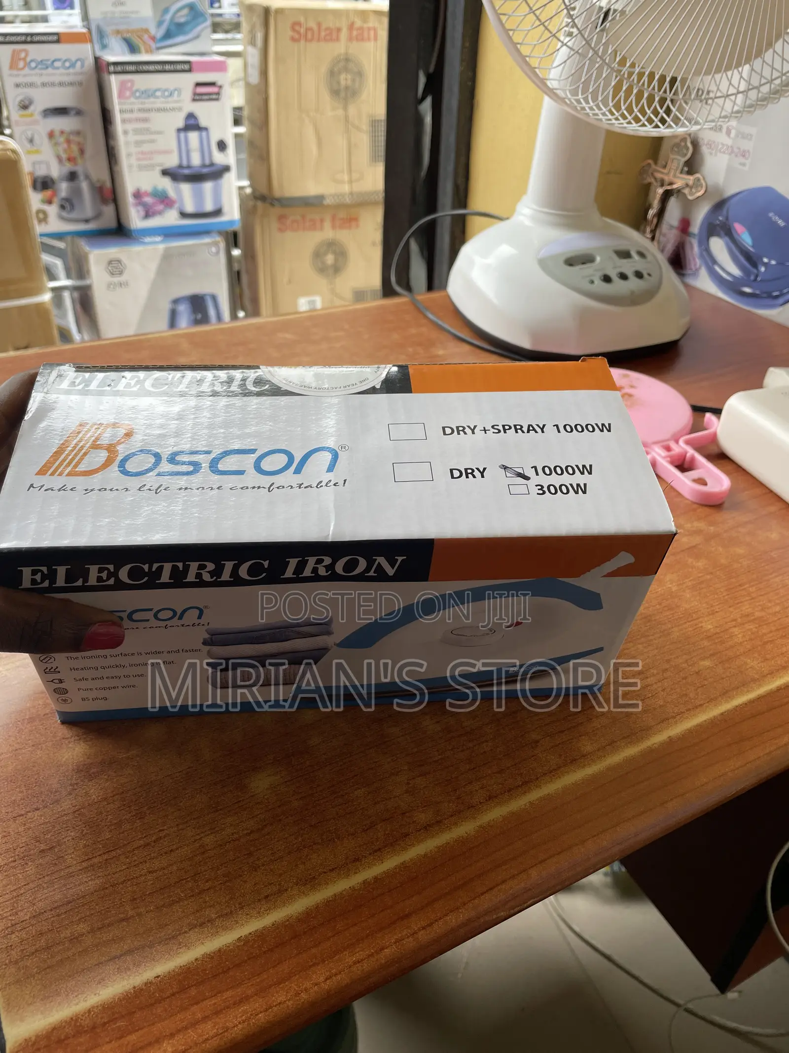 Boscon Electric Dry Iron (BOS-IR8001)