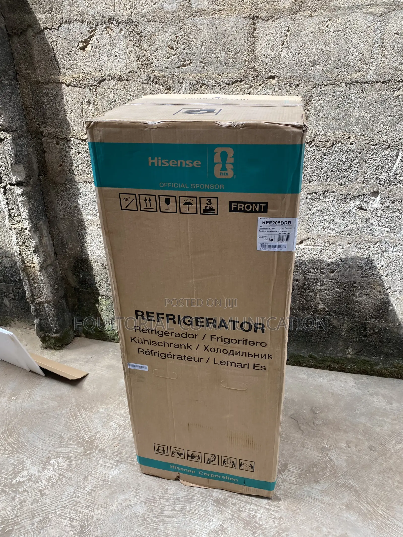 Hisense REF205DRB 204L Kitchen Refrigerator With Top Freezer