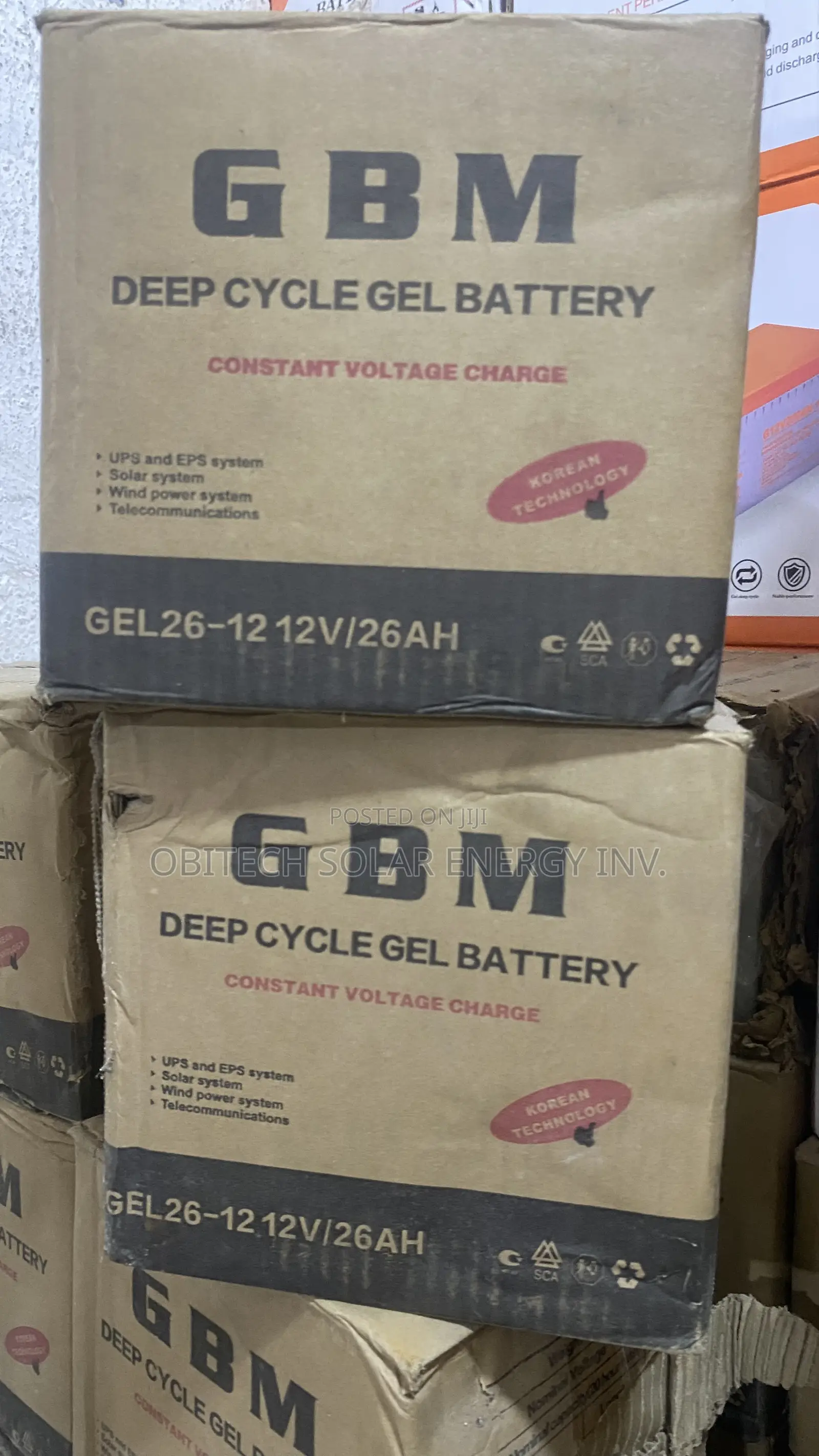 26AH 12V Deep Cycle Battery