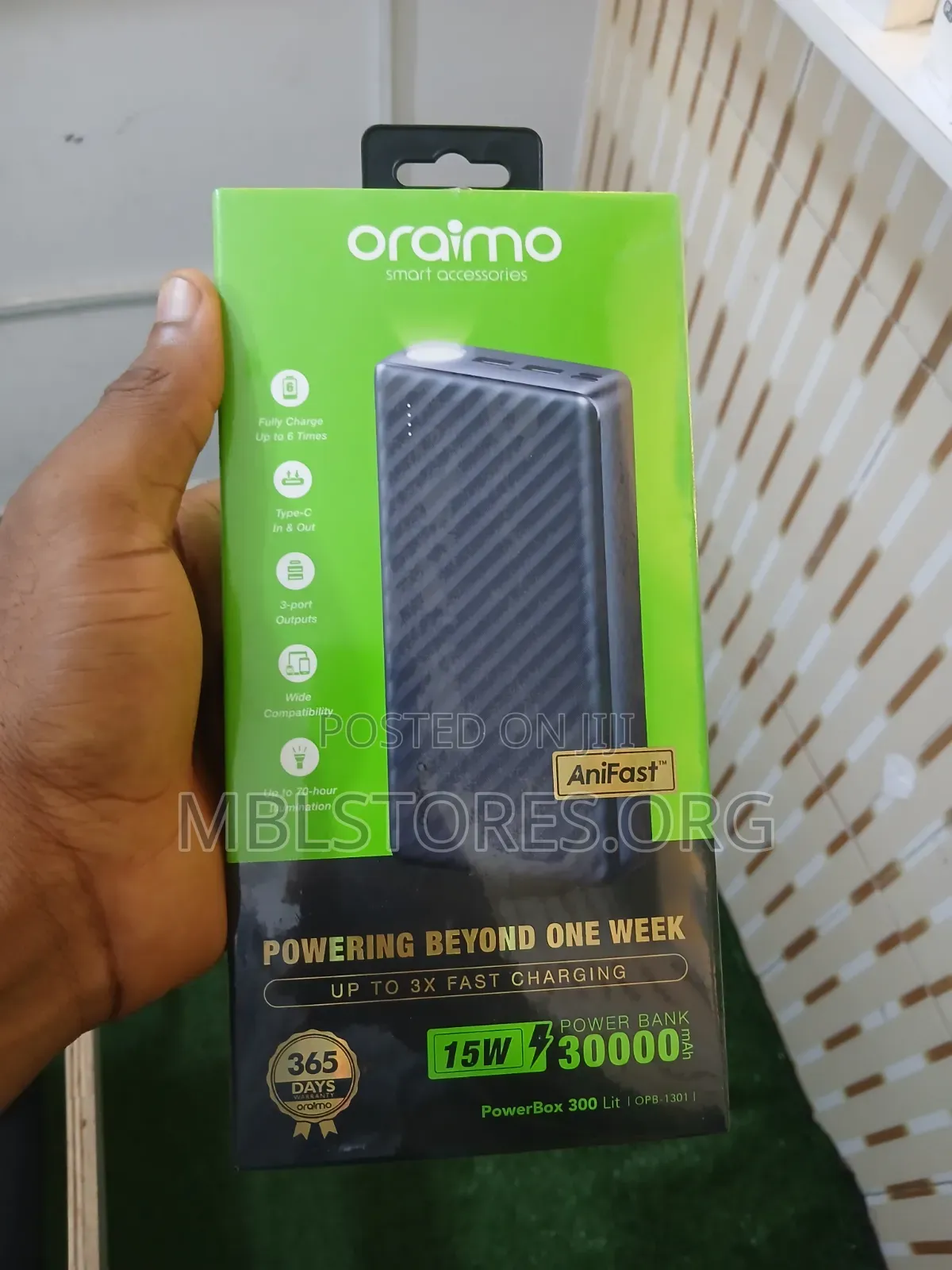 Oriamo Powerbank