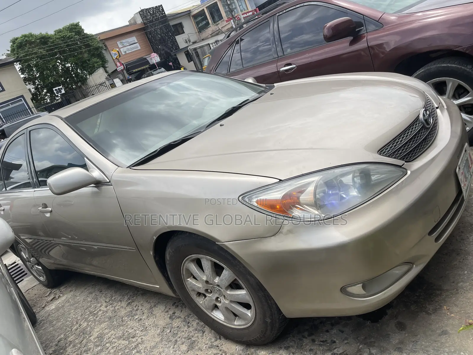 Toyota Camry XLE V6 4dr Sedan (3.0L 6cyl 4A) 2003 Gold