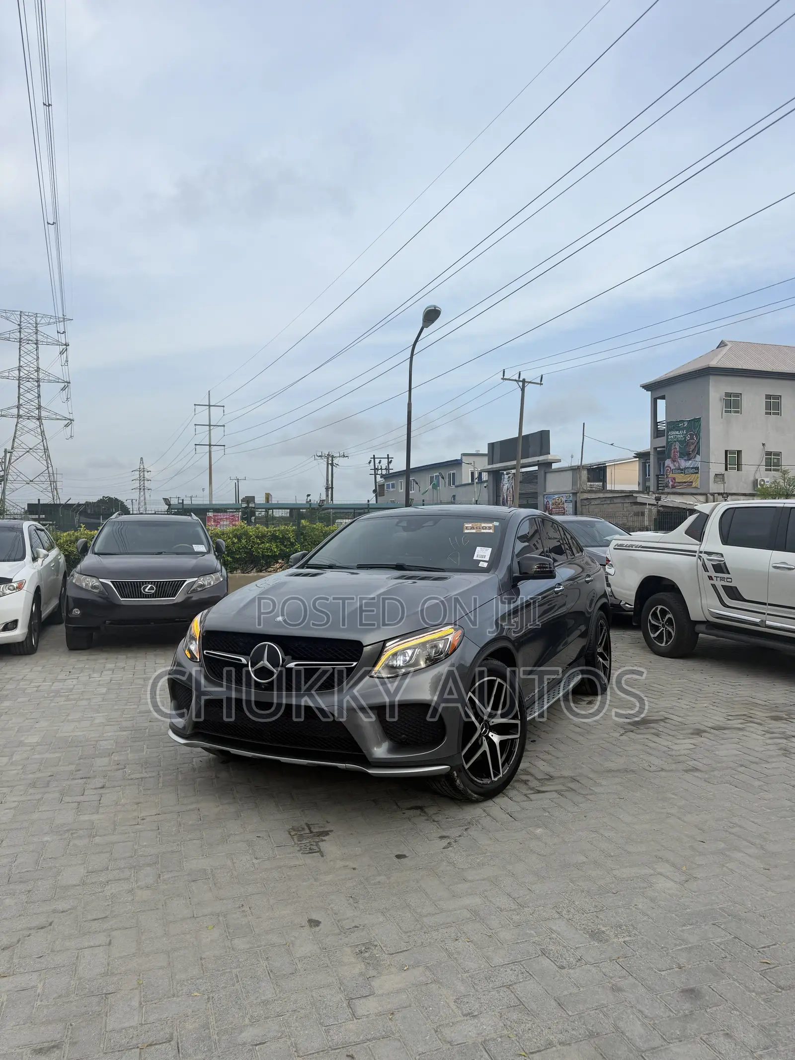 Mercedes-Benz GLE-Class AMG GLE 43 4MATIC 2017 Gray