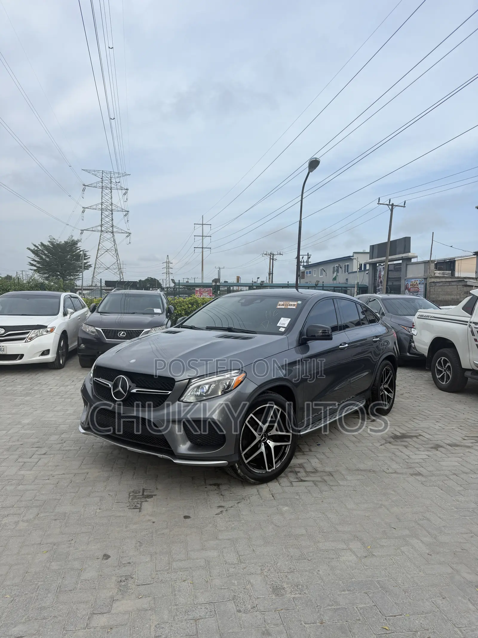 Mercedes-Benz GLE-Class AMG GLE 43 4MATIC 2017 Gray