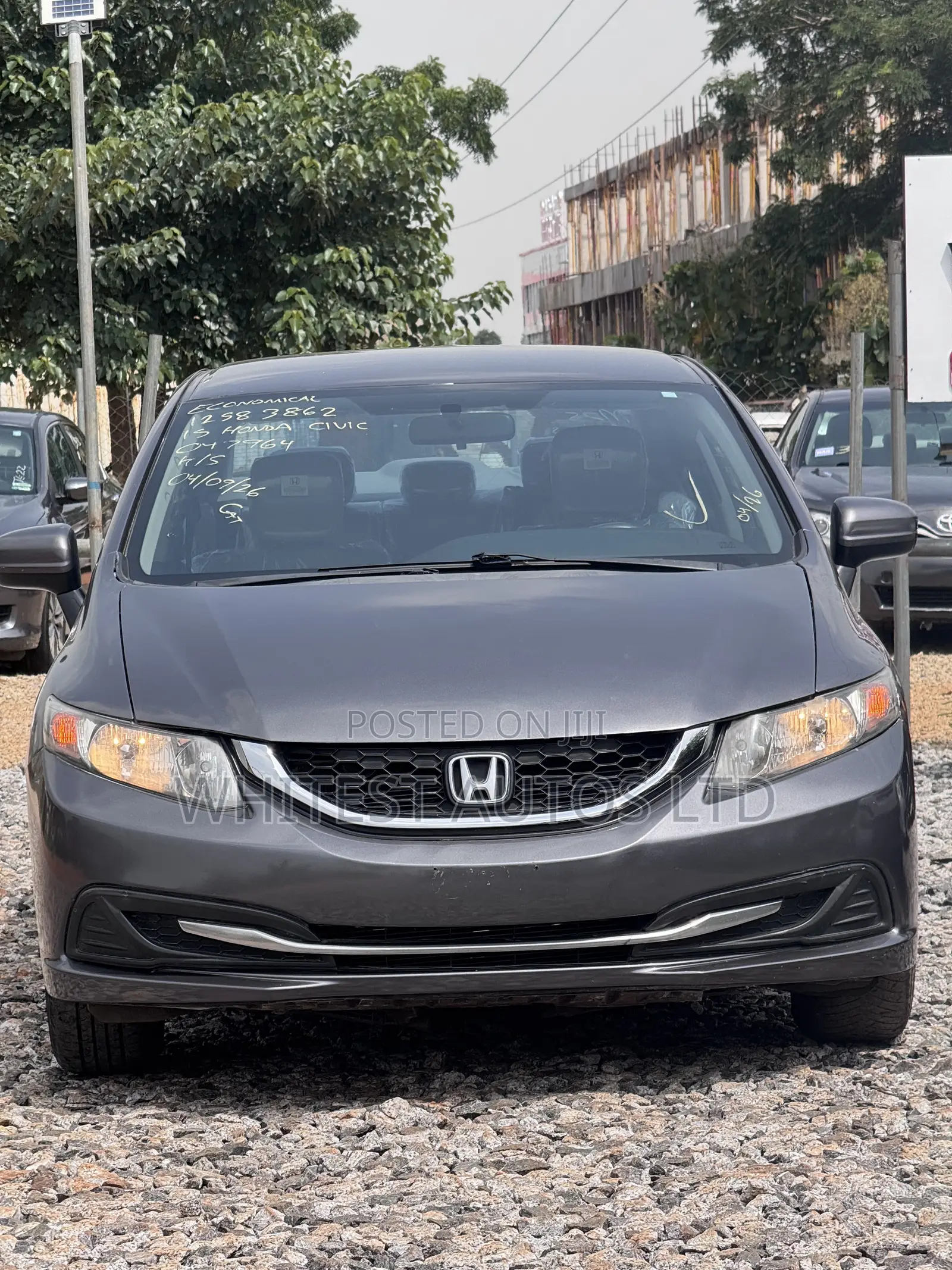 Honda Civic EX 4dr Sedan (1.5L 4cyl) 2016 Gray
