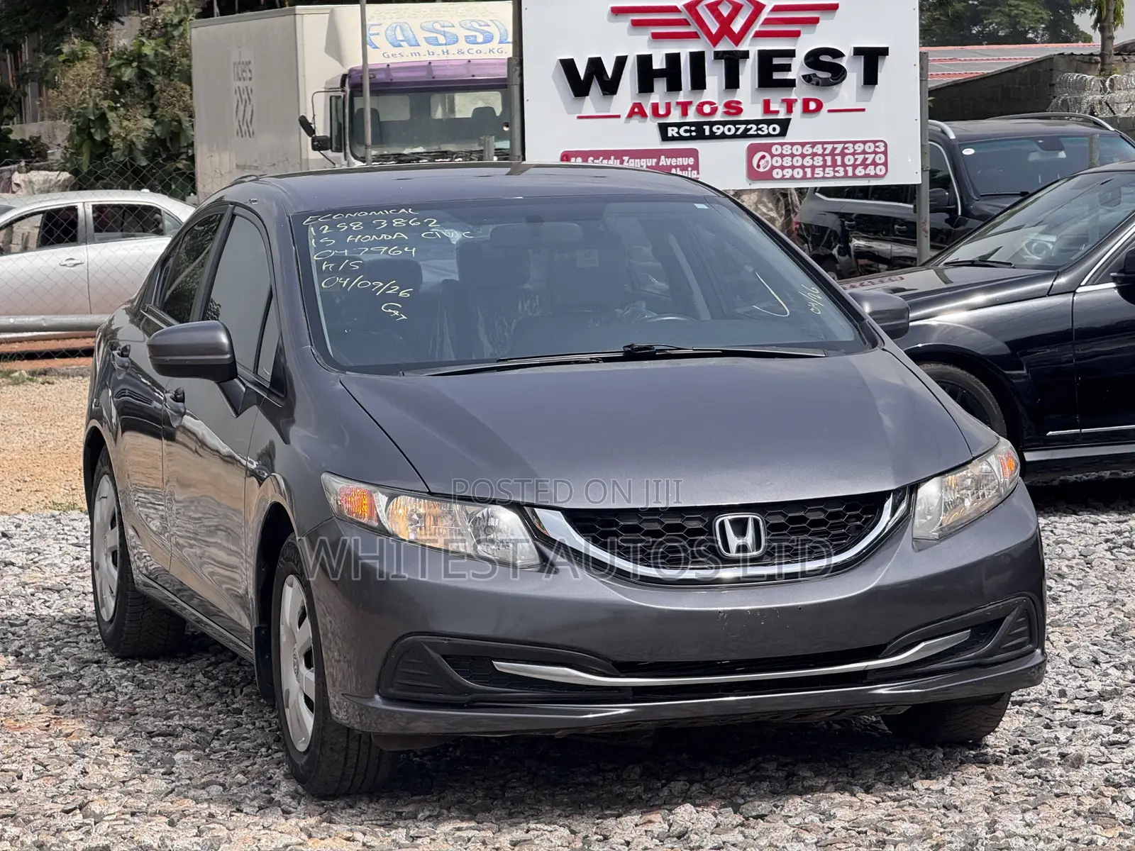 Honda Civic EX 4dr Sedan (1.5L 4cyl) 2016 Gray