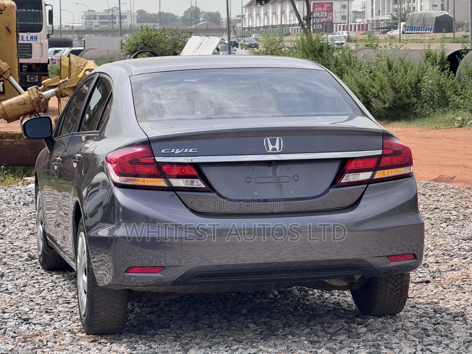 Honda Civic EX 4dr Sedan (1.5L 4cyl) 2016 Gray