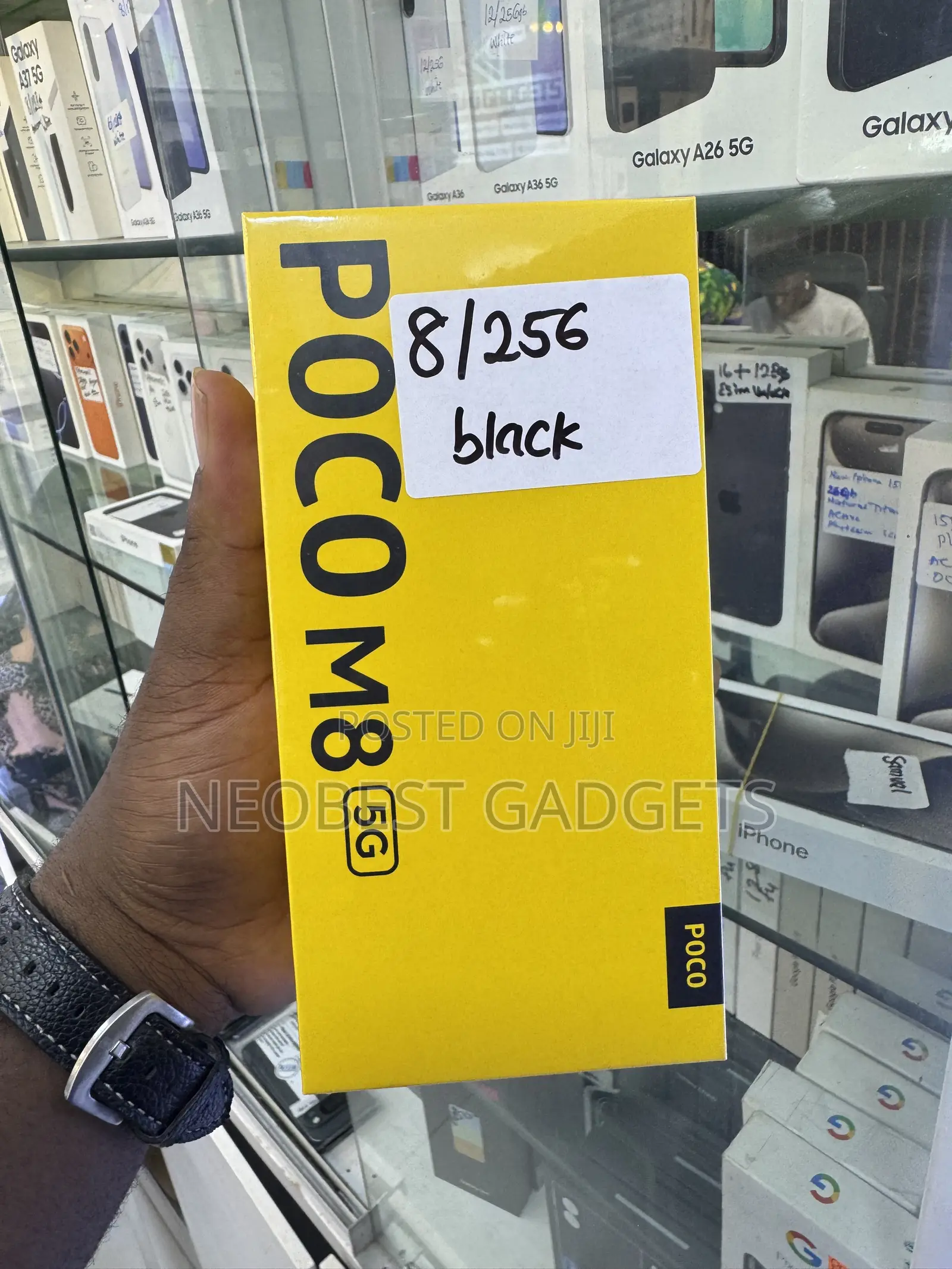New Xiaomi Poco M8 256 GB Black
