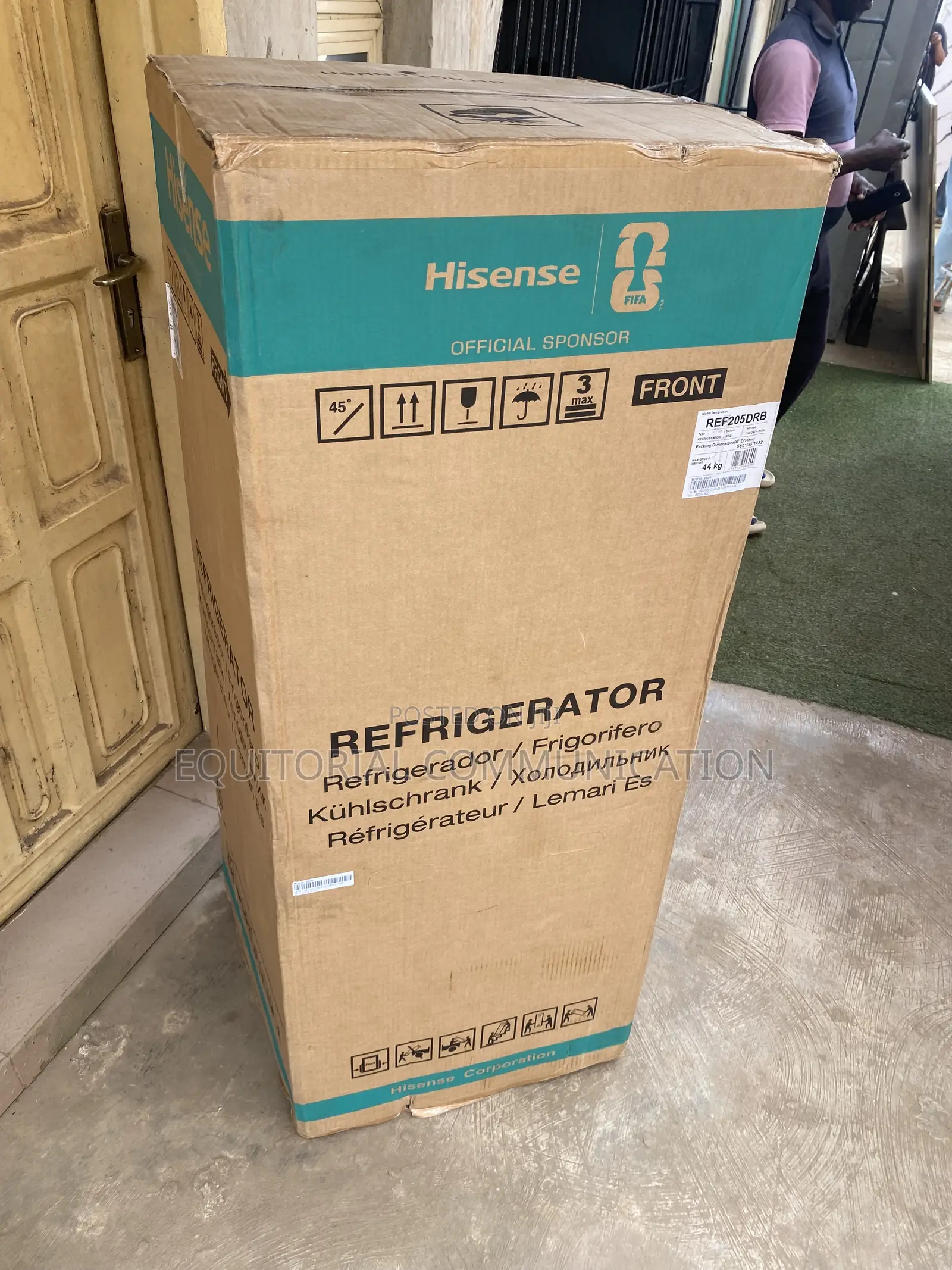 Hisense REF205DRB 204L Refrigerator for Fresh and Frozen Food Storage