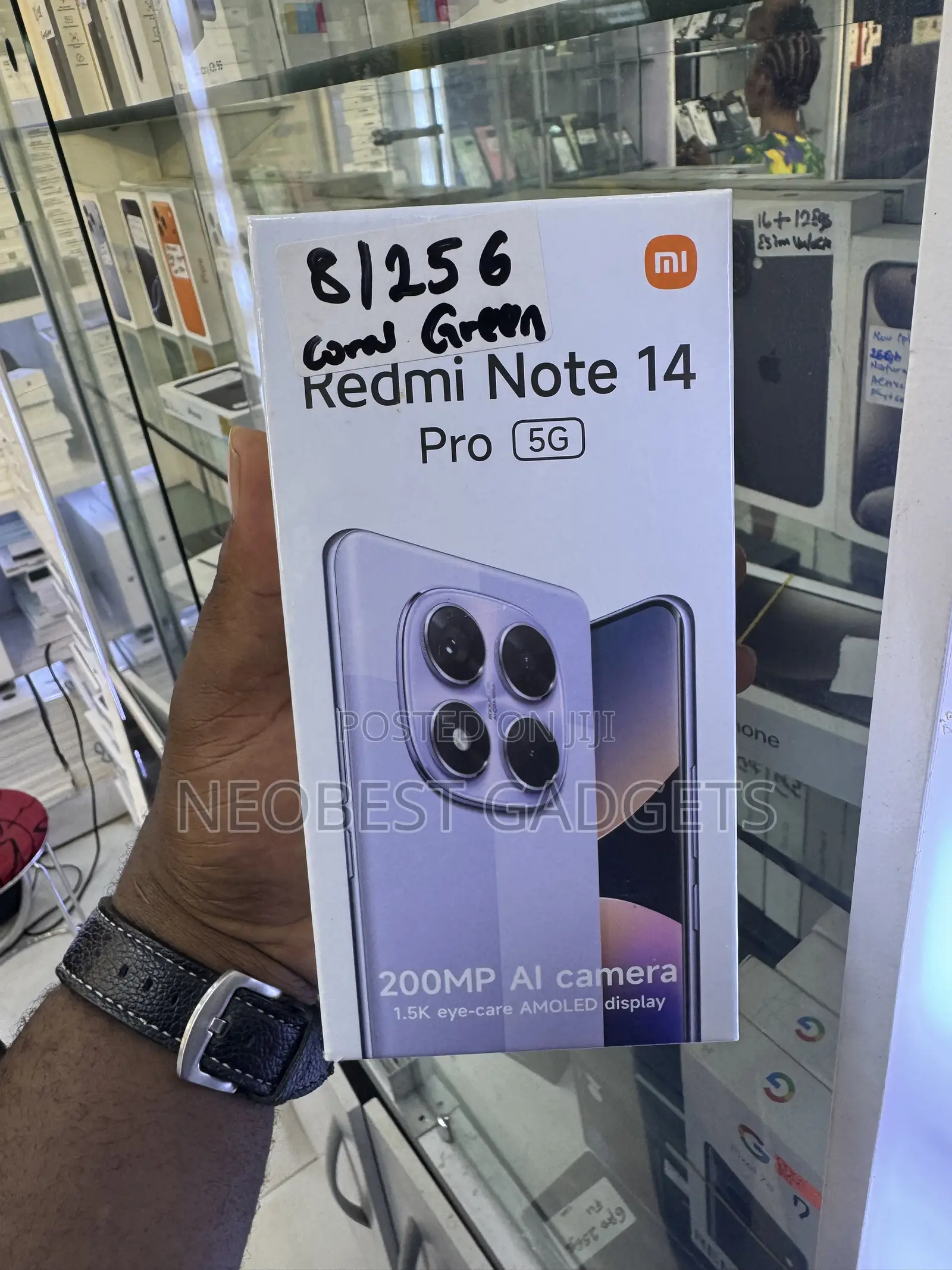 New Xiaomi Redmi Note 14 Pro 5G 256 GB Green
