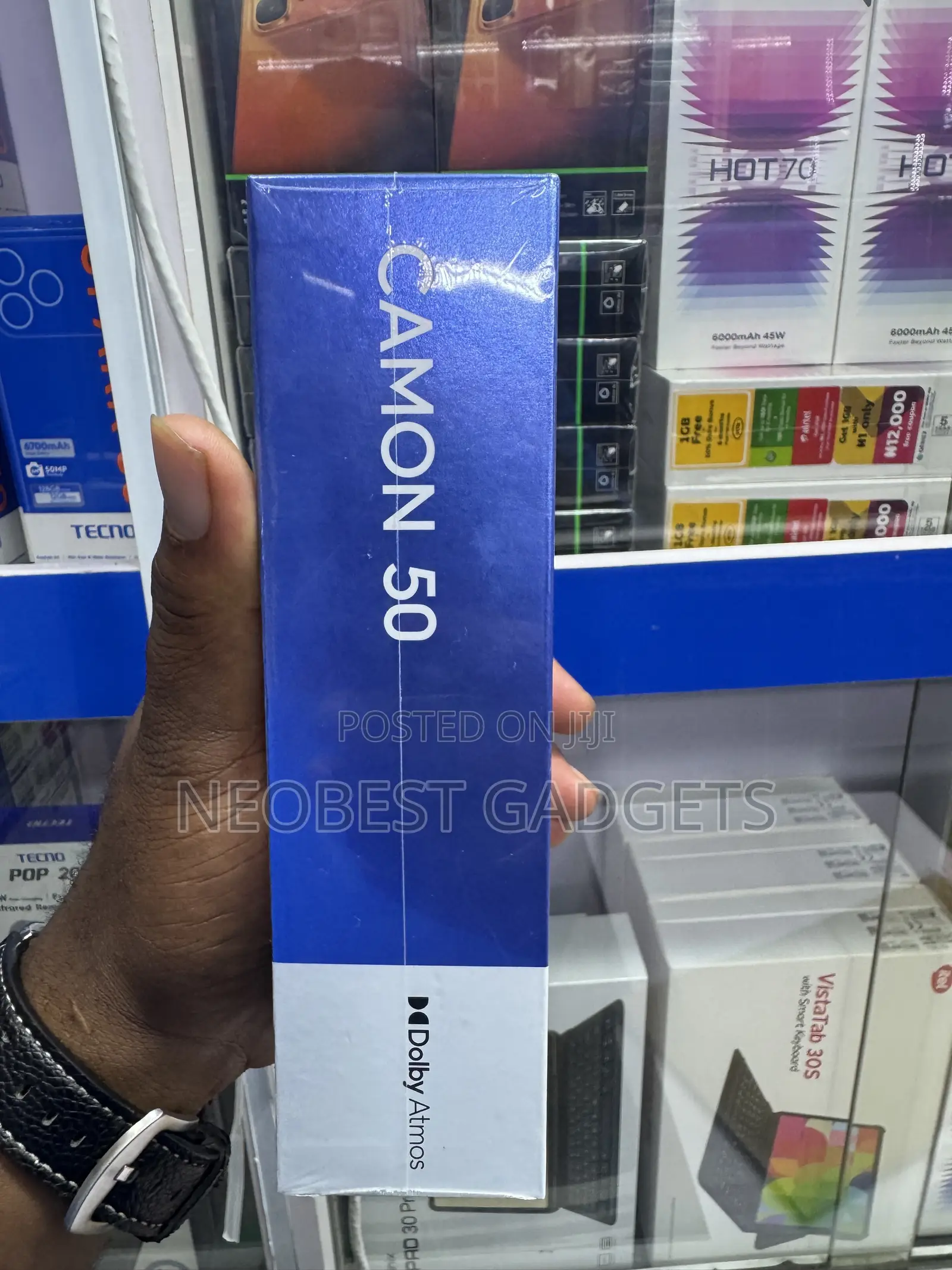 New Tecno Camon 50 256 GB Silver