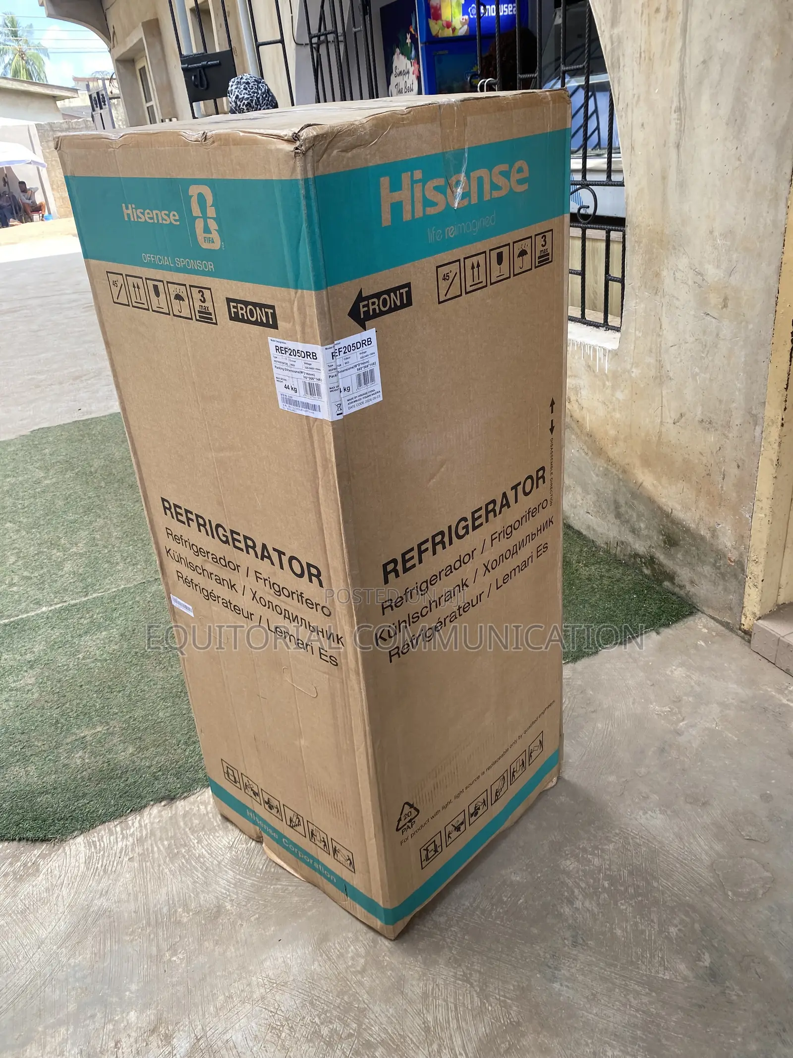 Hisense 204L REF205DRB Fridge With Separate Cooling Sections