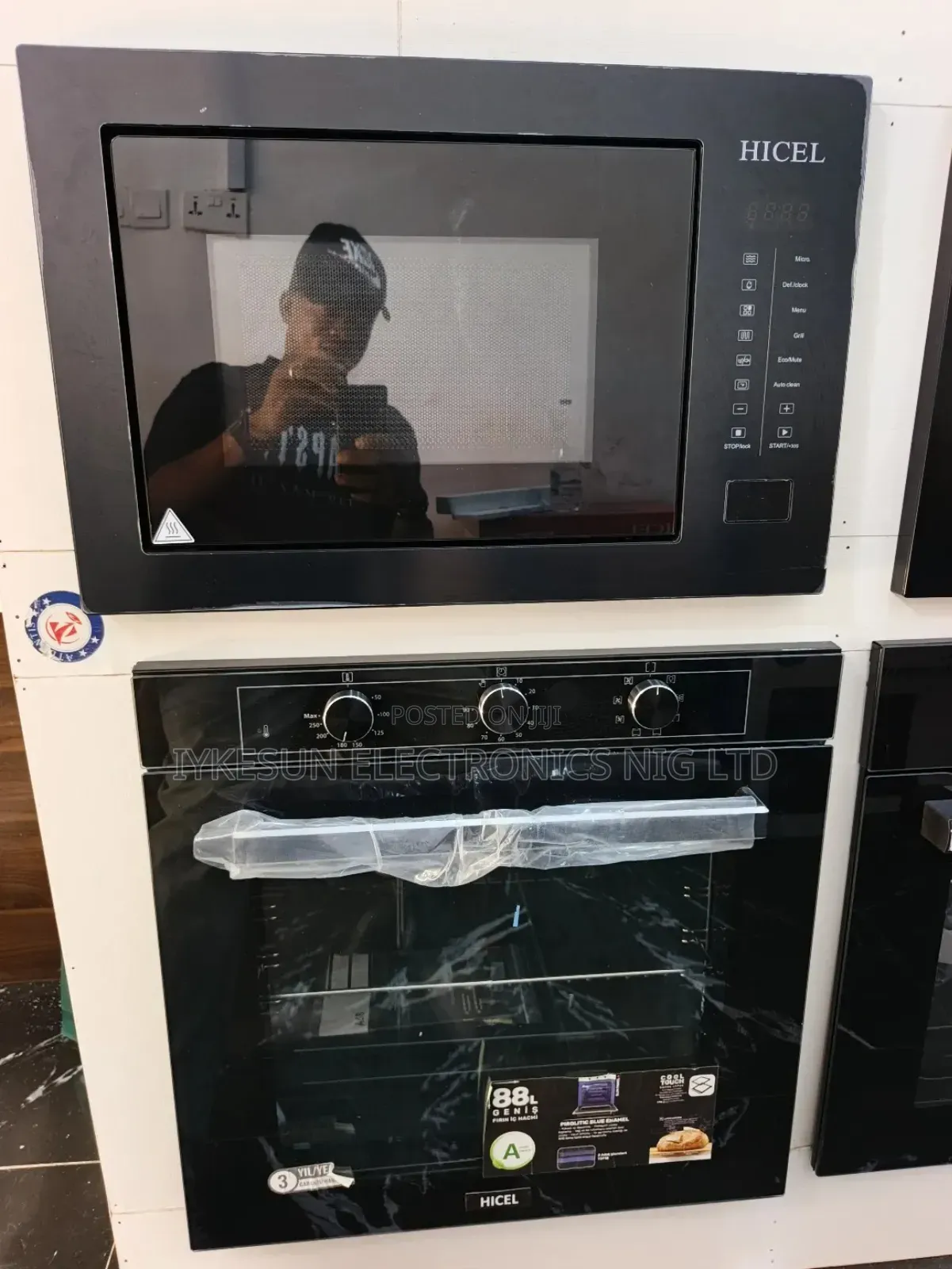 HICEL Built-in 30L Inverter Digital Microwave & Gas & Electric Oven