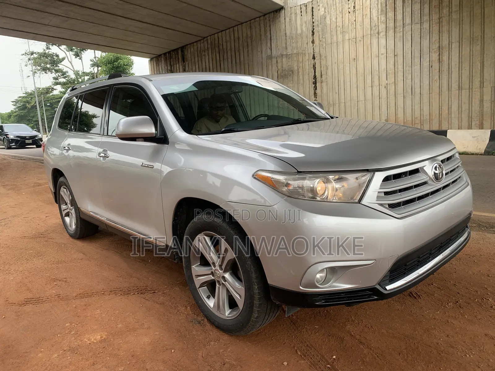 Toyota Highlander Limited 2012 Silver
