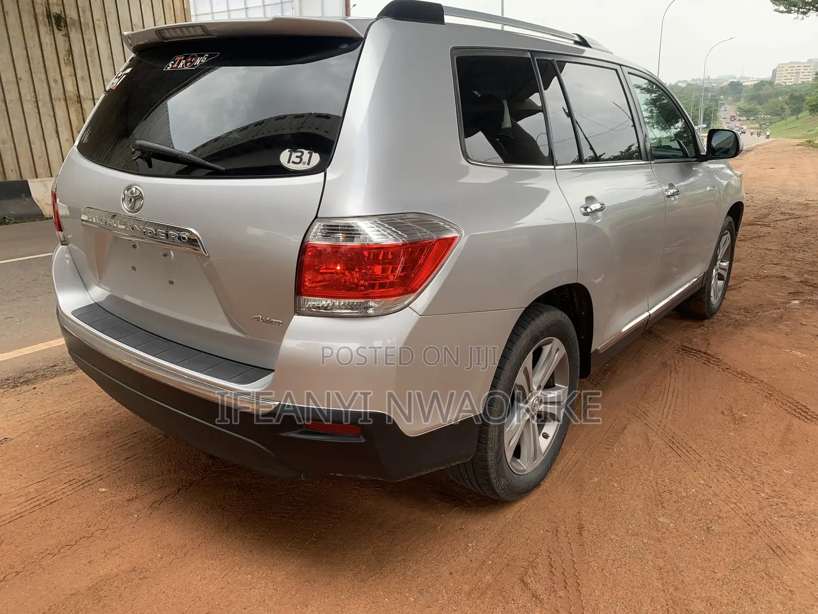 Toyota Highlander Limited 2012 Silver