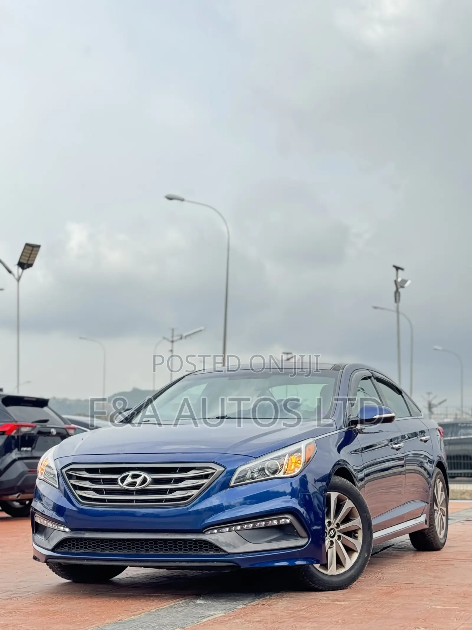 Hyundai Sonata Limited 4dr Sedan (2.0L 4cyl Turbo 6A) 2014 Blue