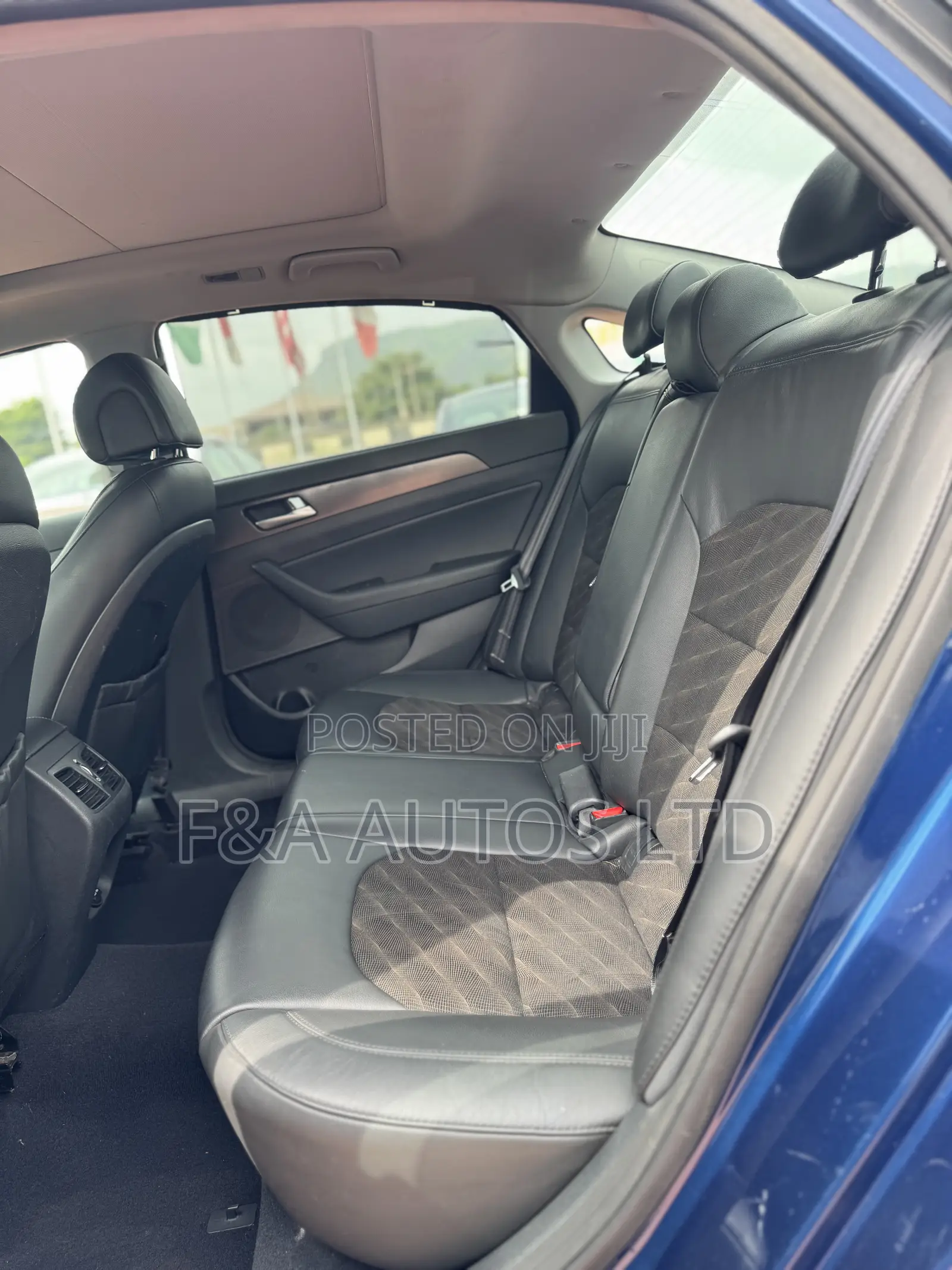 Hyundai Sonata Limited 4dr Sedan (2.0L 4cyl Turbo 6A) 2014 Blue