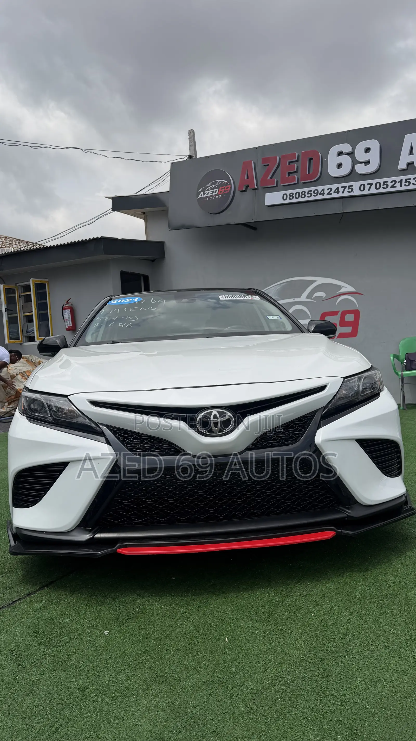 Toyota Camry TRD V6 2021 White
