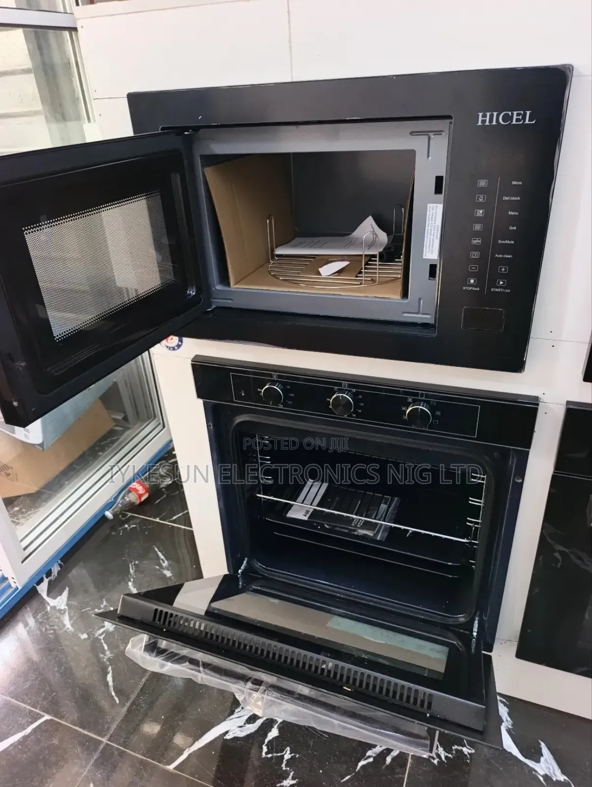 Original HICEL Built-in Gas & Electric Oven & 30L Digital Microwave