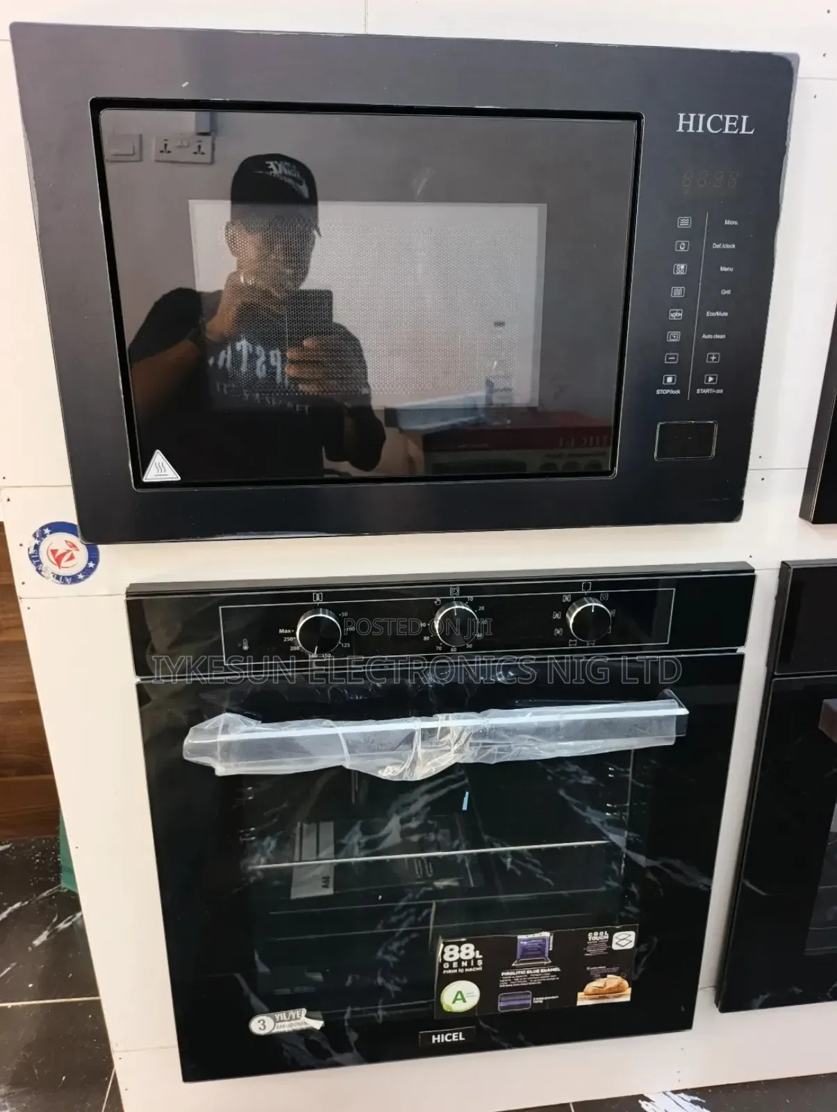 Original HICEL Built-in Gas & Electric Oven & 30L Digital Microwave